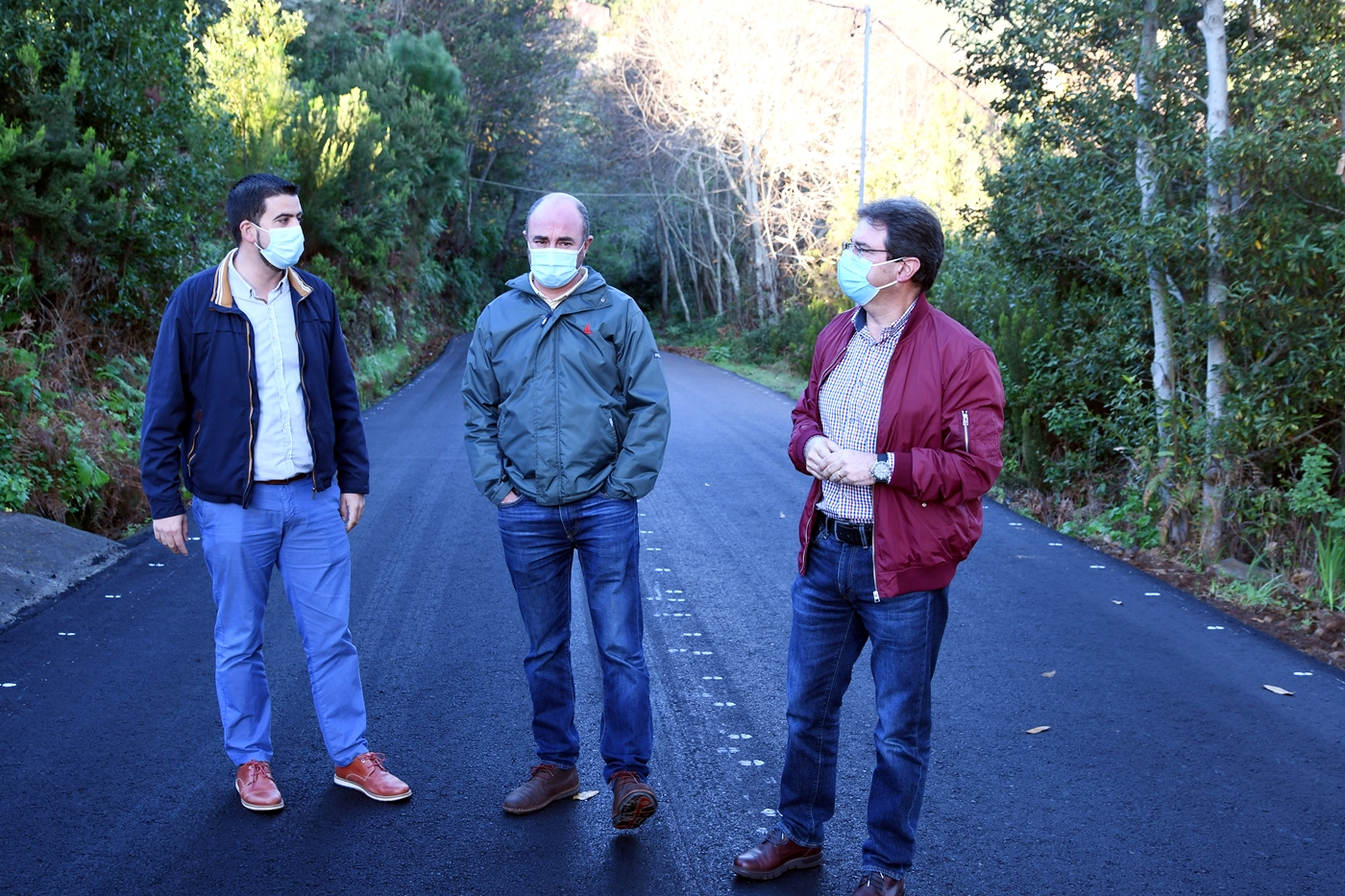 Carretera acceso Cubo de La Galga