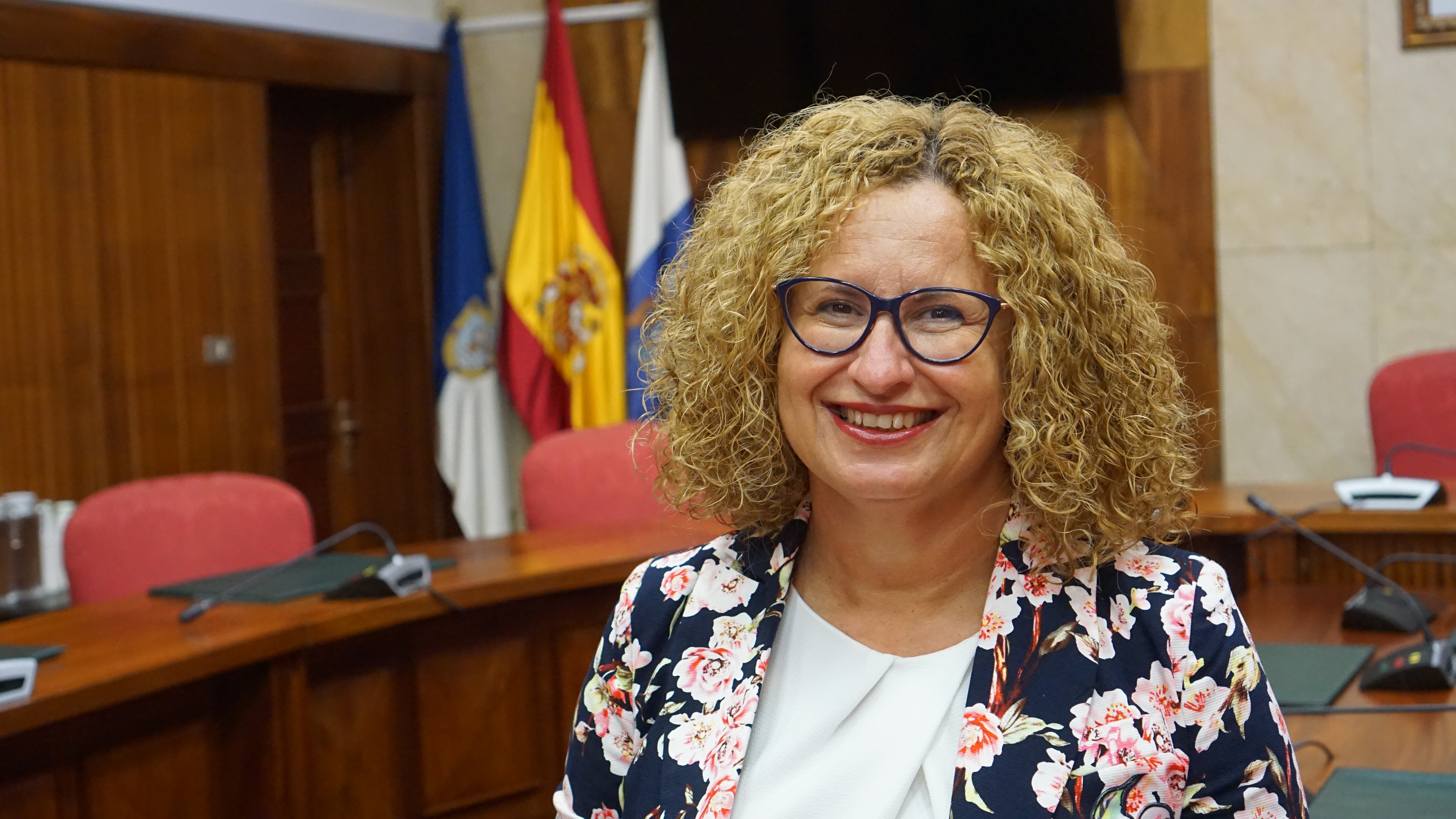 La consejera del área de Acción Social, Nieves Hernández