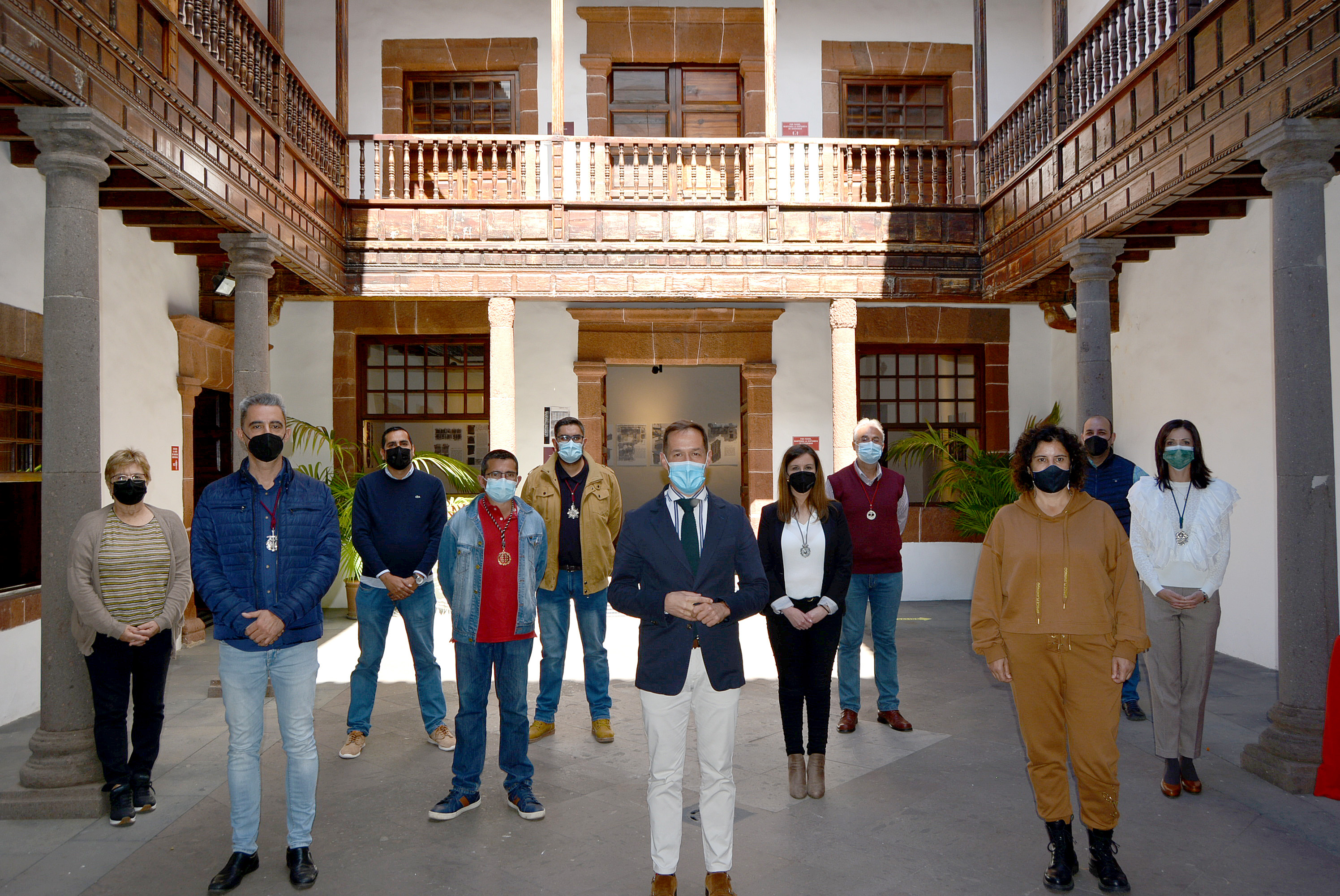 El Cabildo apoya la labor cultural y de divulgación del patrimonio que hacen las cofradías de Semana Santa capitalinas