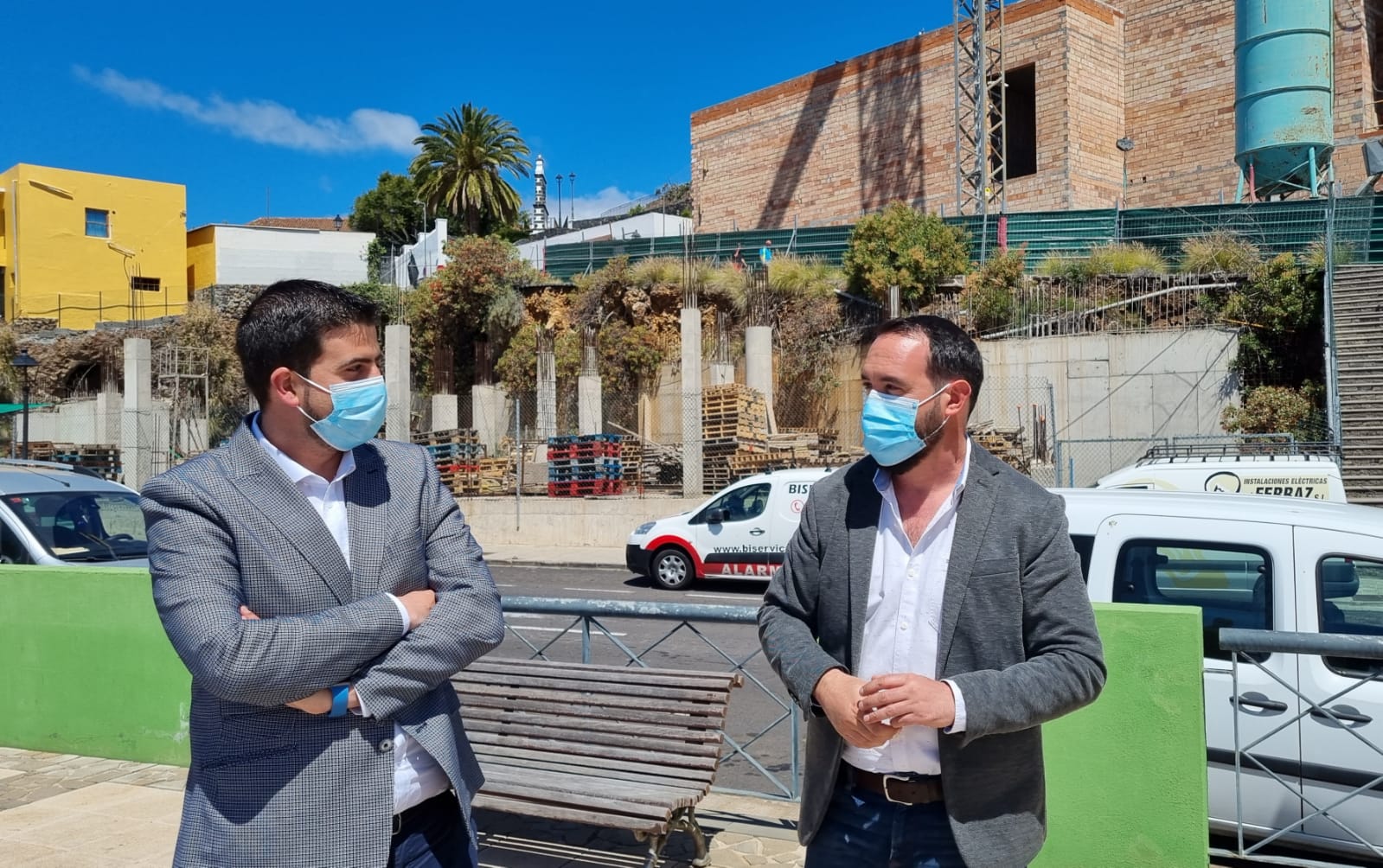 Arrancan las obras del vivero de empresas y edificio de viviendas de Tijarafe