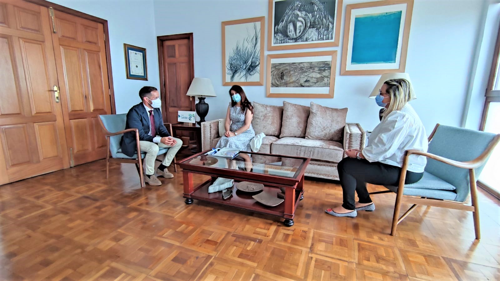 El Cabildo reconoce el talento de la Academia Canarias, única empresa de la isla con el sello +500 de Excelencia Europea