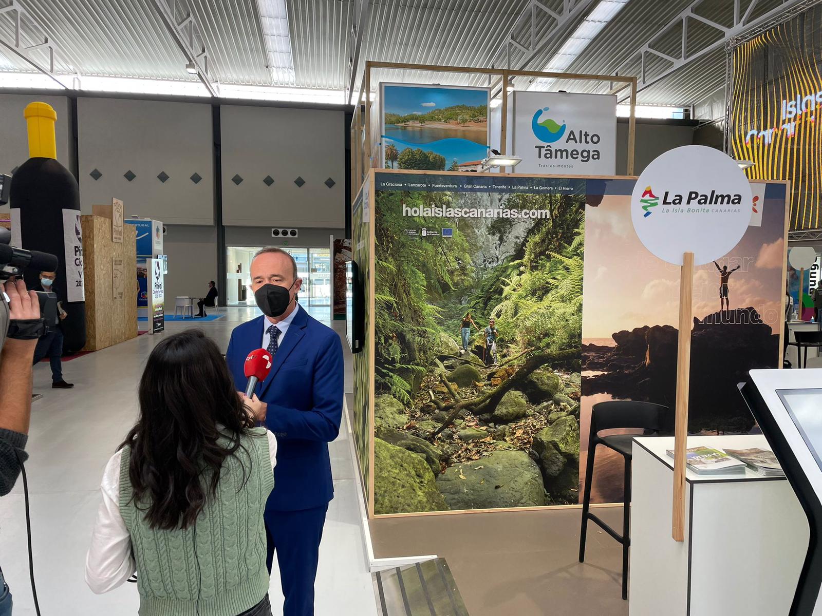 La Palma se promociona en la feria de Intur como destino turístico seguro 