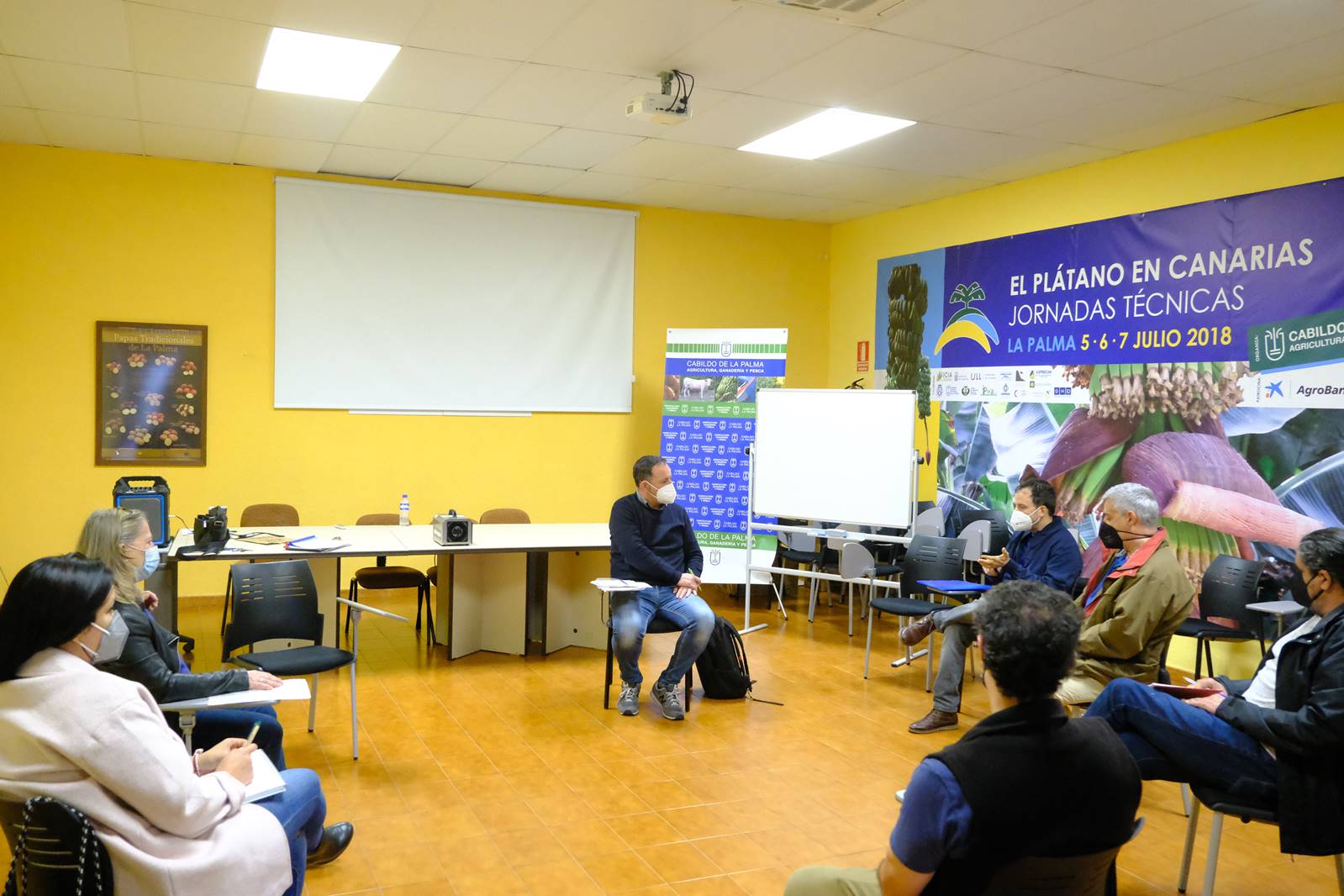 El Cabildo continúa respaldando el cultivo del café en La Palma con nuevas ayudas 