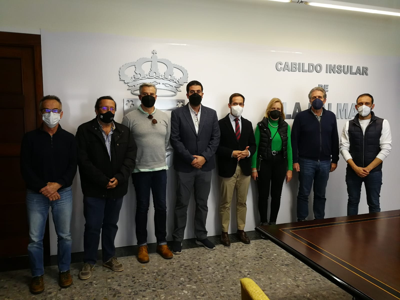 El Cabildo coordina con el Consejo Canario de Colegios de Arquitectos acciones para la recuperación de La Palma