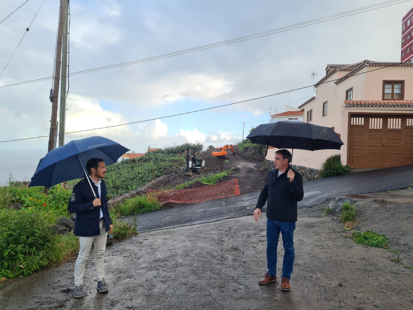 Continúan los trabajos de las calles Nueva-El Drago y Príncipe Felipe de San Andrés y Sauces