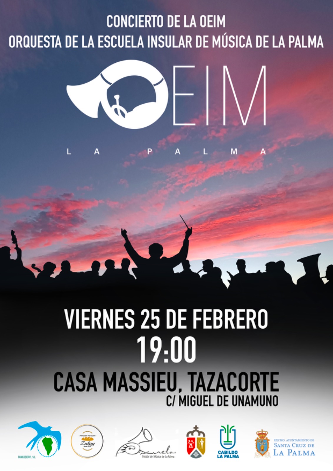 La Escuela Insular de Música estrena su Orquesta Sinfónica compuesta por alumnado y profesorado