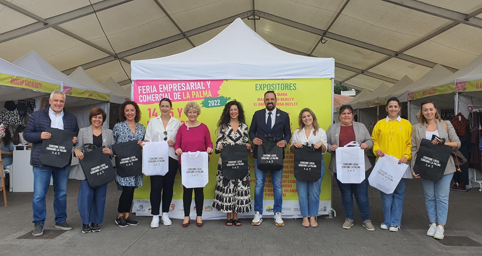 Sodepal inaugura la Feria Empresarial y Comercial de La Palma, con zona comercial, gastronomía, música y actividades infantiles 
