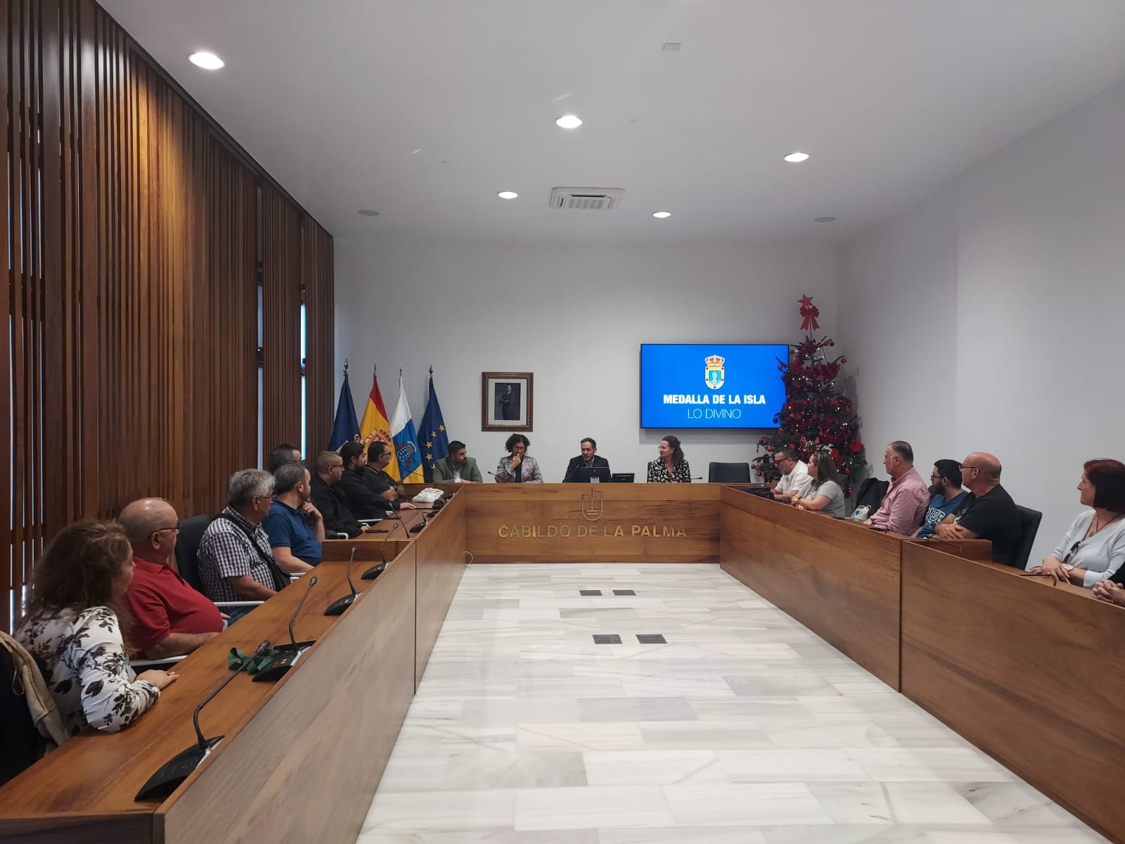 El Cabildo de La Palma otorgará la Medalla de la Isla a 'Lo Divino'