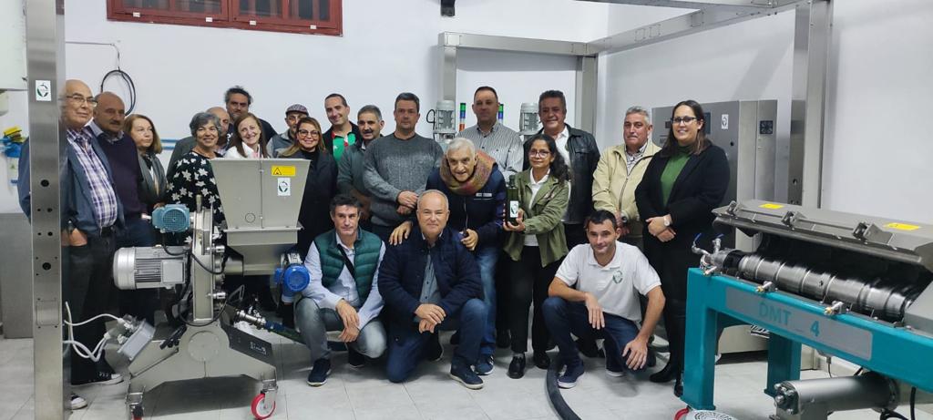 Agricultura celebra la puesta en marcha de la almazara que gestionará Olipalma en Garafía 