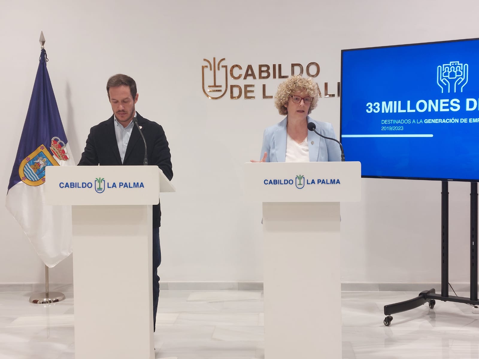 Más de 33 millones de euros destinados por el Cabildo  para generar empleo en la Isla durante este mandato