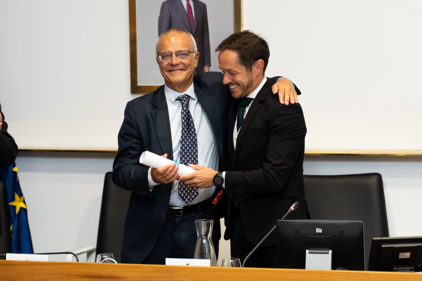 Víctor M. Acosta Rodríguez recibe el título de Hijo Predilecto de La Palma