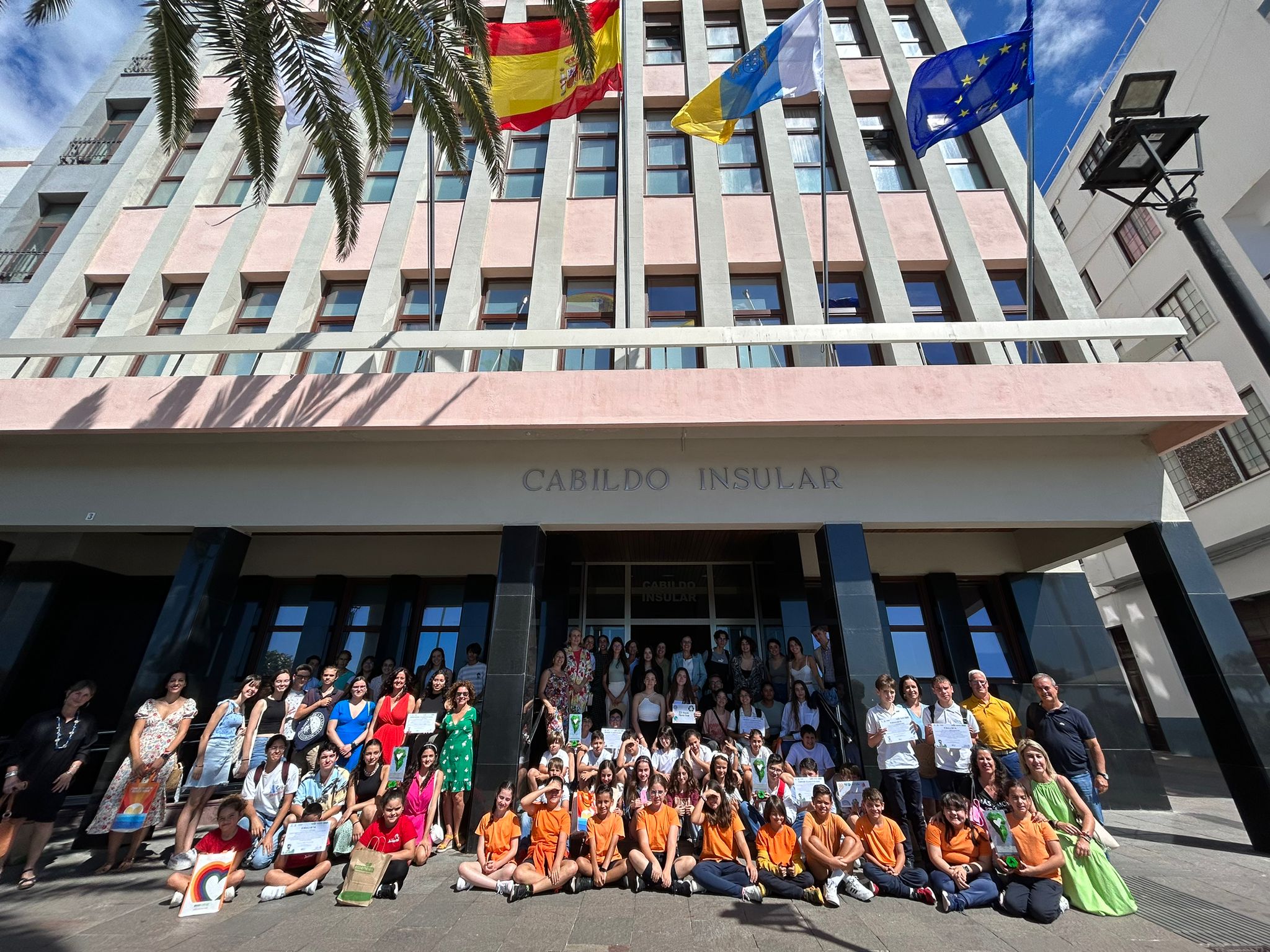El Cabildo Insular cierra la 9ª Edición de La Palma Recicla con la entrega de premios a jóvenes y escolares de la isla de La Palma