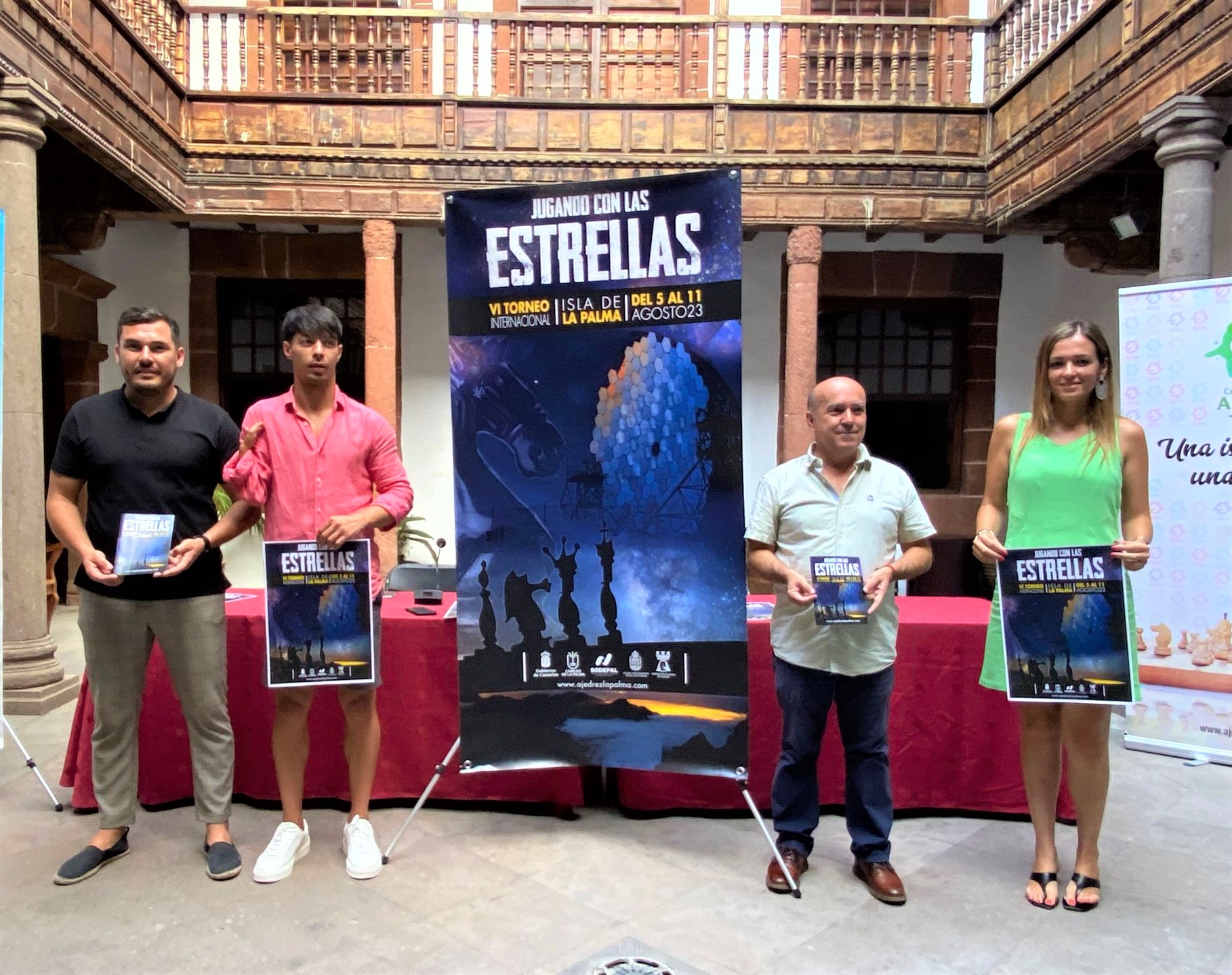 Más de 100 ajedrecistas de 12 países participarán en el VI Torneo Internacional ‘Jugando con las Estrellas’