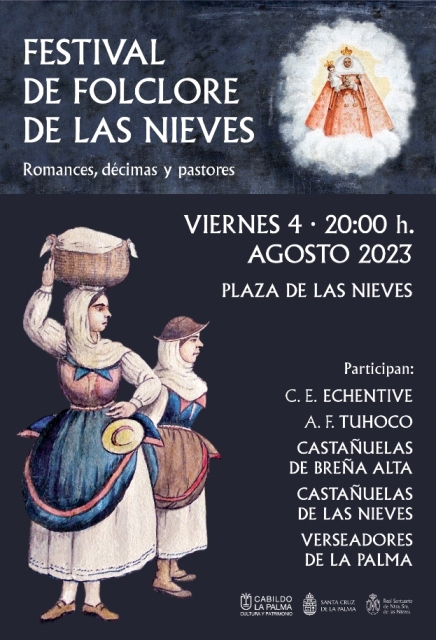 El Cabildo celebra el segundo Festival de Folclore de Las Nieves