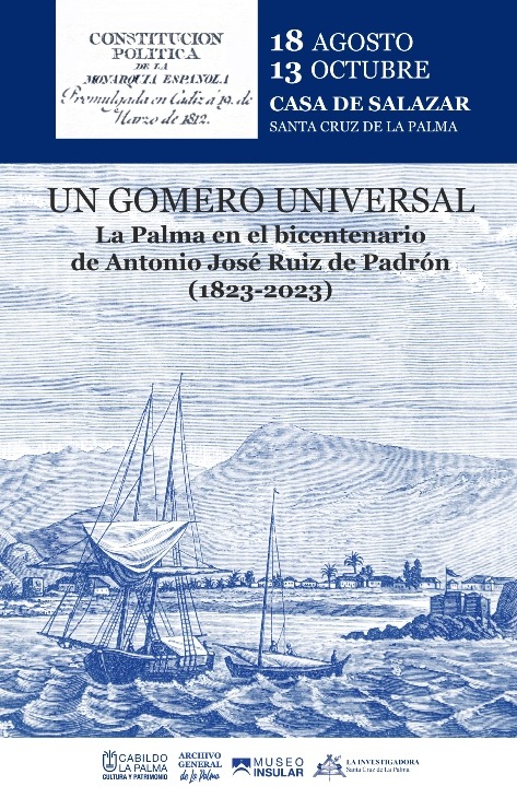 El Cabildo de La Palma conmemora la figura histórica de Ruiz de Padrón con una exposición
