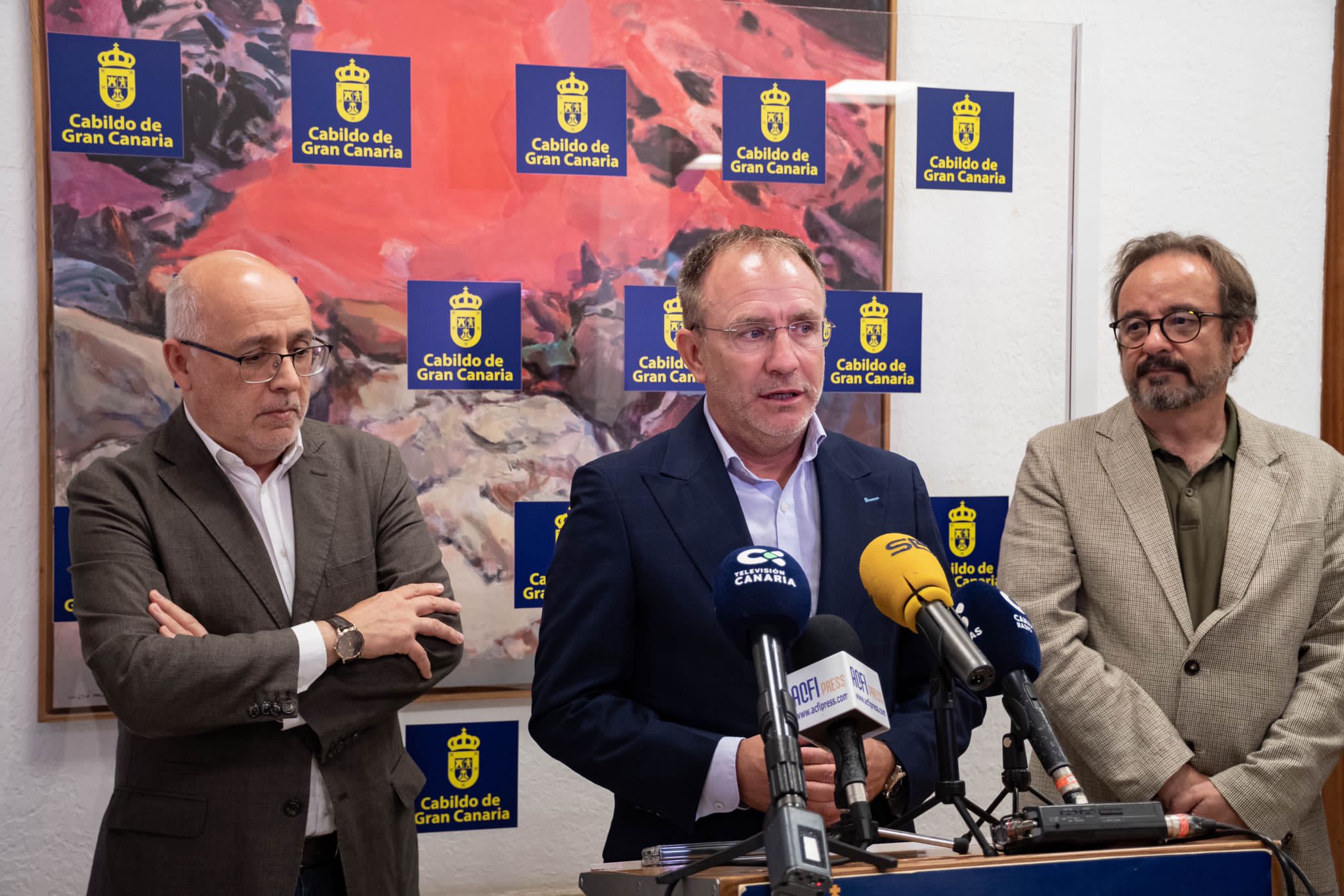 La Palma estudia los sistemas de prevención y alerta de Gran Canaria para optimizar la respuesta ante incendios forestales