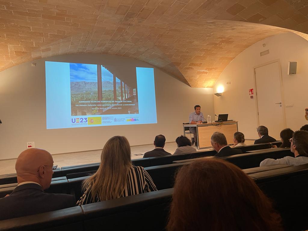 El Cabildo lleva el trabajo de recuperación del patrimonio cultural afectado por el volcán a unas jornadas técnicas europeas