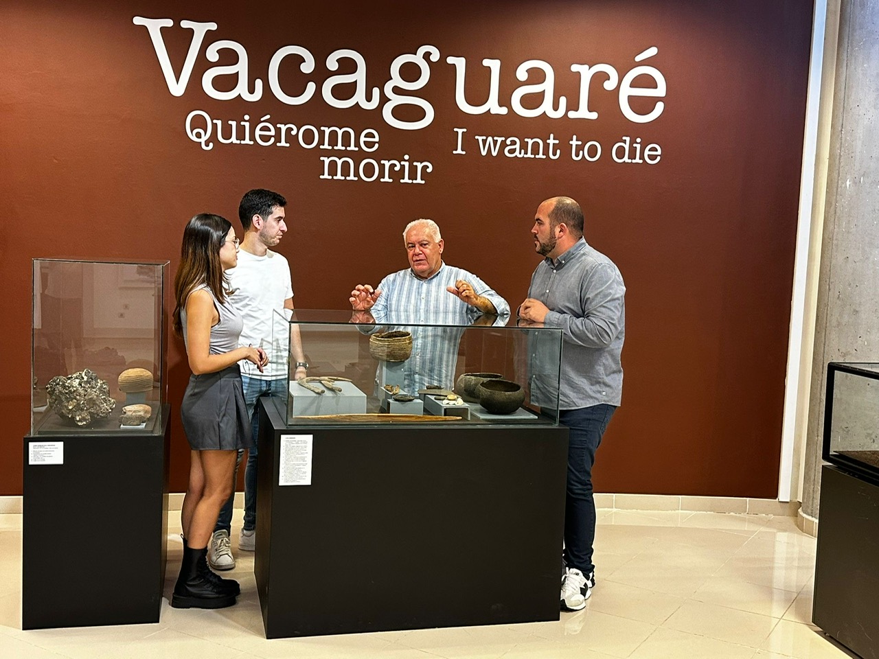 Dos investigadores especialistas en la cultura aborigen canaria desarrollan sus tesis en el Museo Arqueológico 