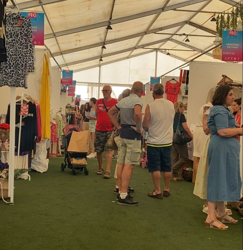 Casi 6.000 visitantes refuerzan la celebración de la Feria Empresarial y Comercial de La Palma 