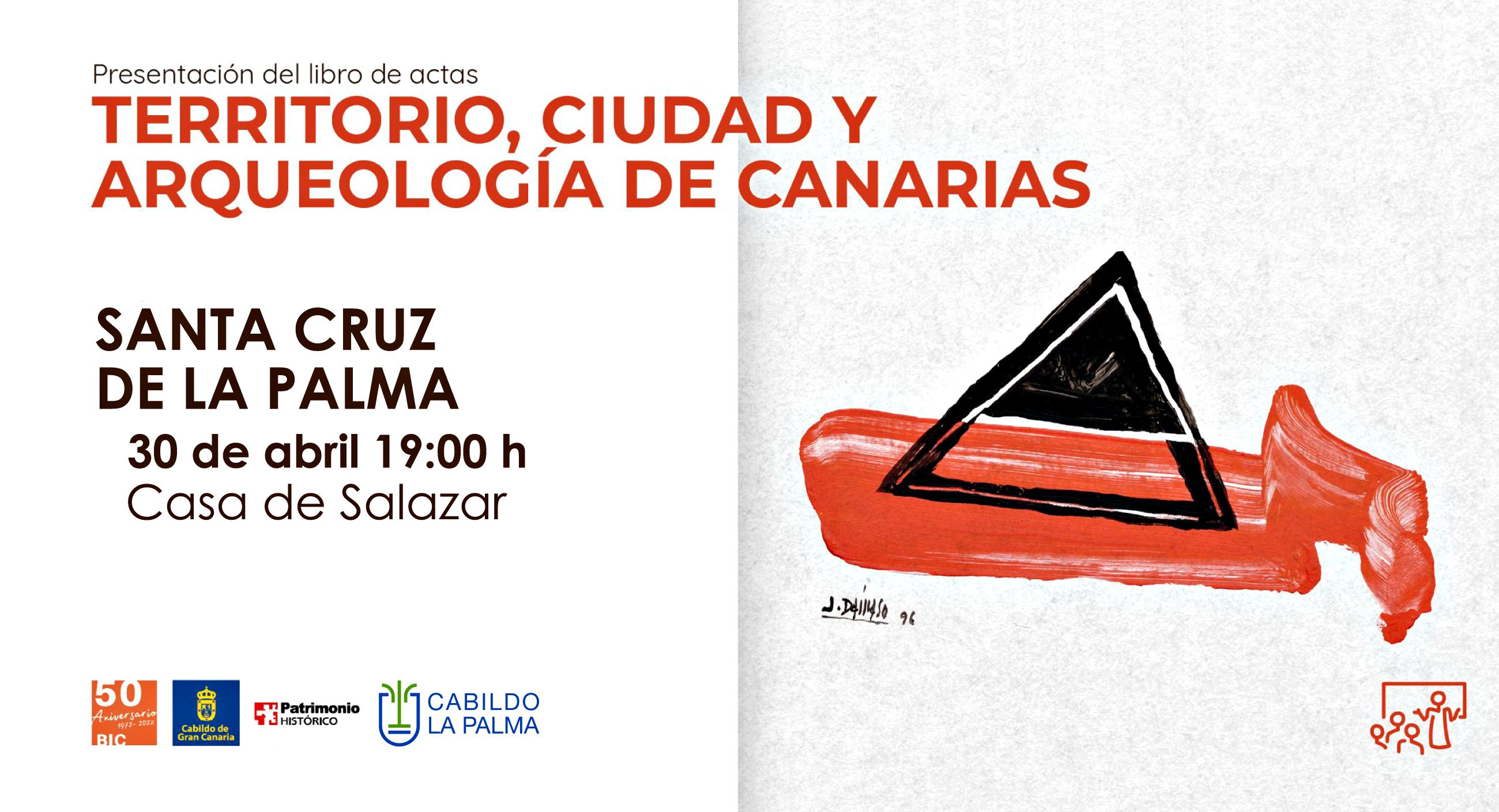 La Casa Principal de Salazar acoge la presentación del libro de actas del Simposio Territorio, Ciudad y Arqueología en Canarias