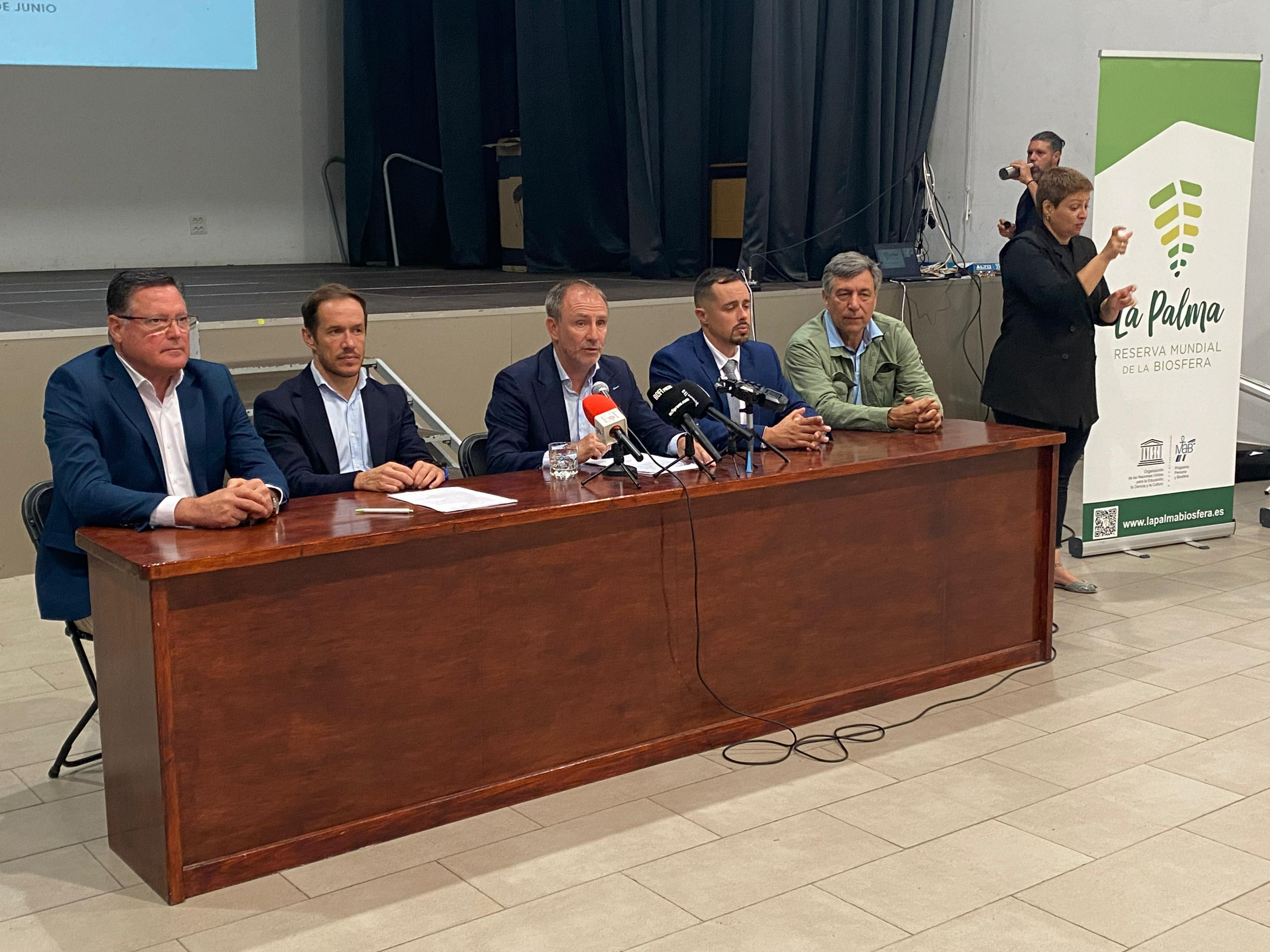 El Cabildo conmemora el 41 aniversario del nombramiento de la Finca El Canal y de Los Tilos como Reserva Mundial de la Biosfera