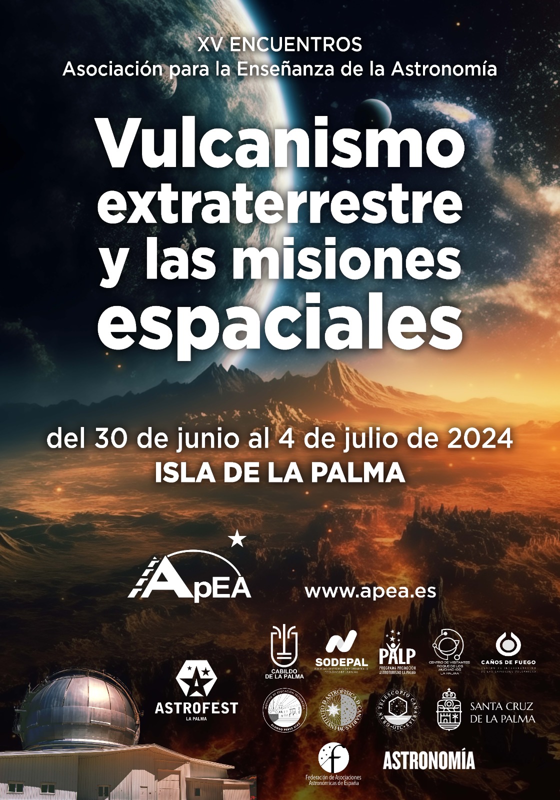 La Palma acoge los XV Encuentros de la Asociación para la Enseñanza de la Astronomía