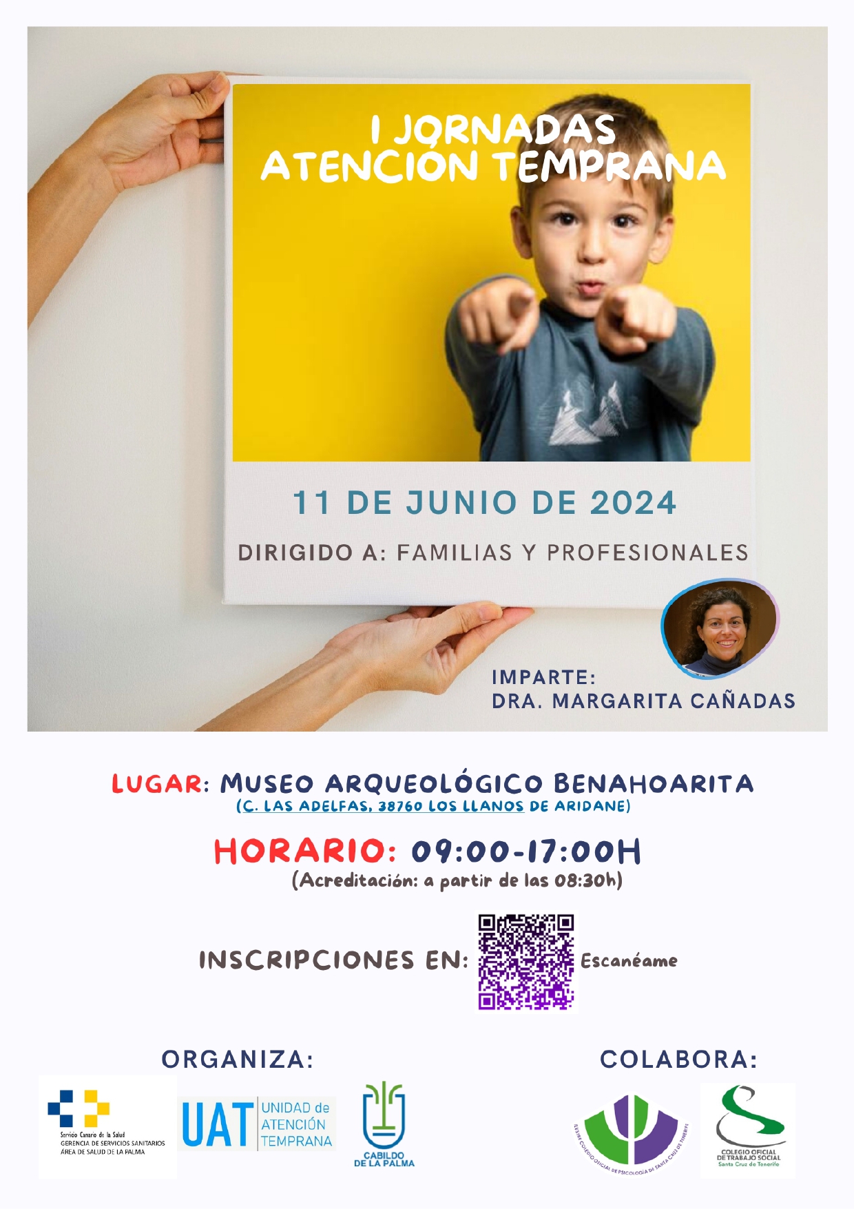 El Cabildo organiza junto a la Gerencia del Hospital de La Palma las I Jornadas de Atención Temprana