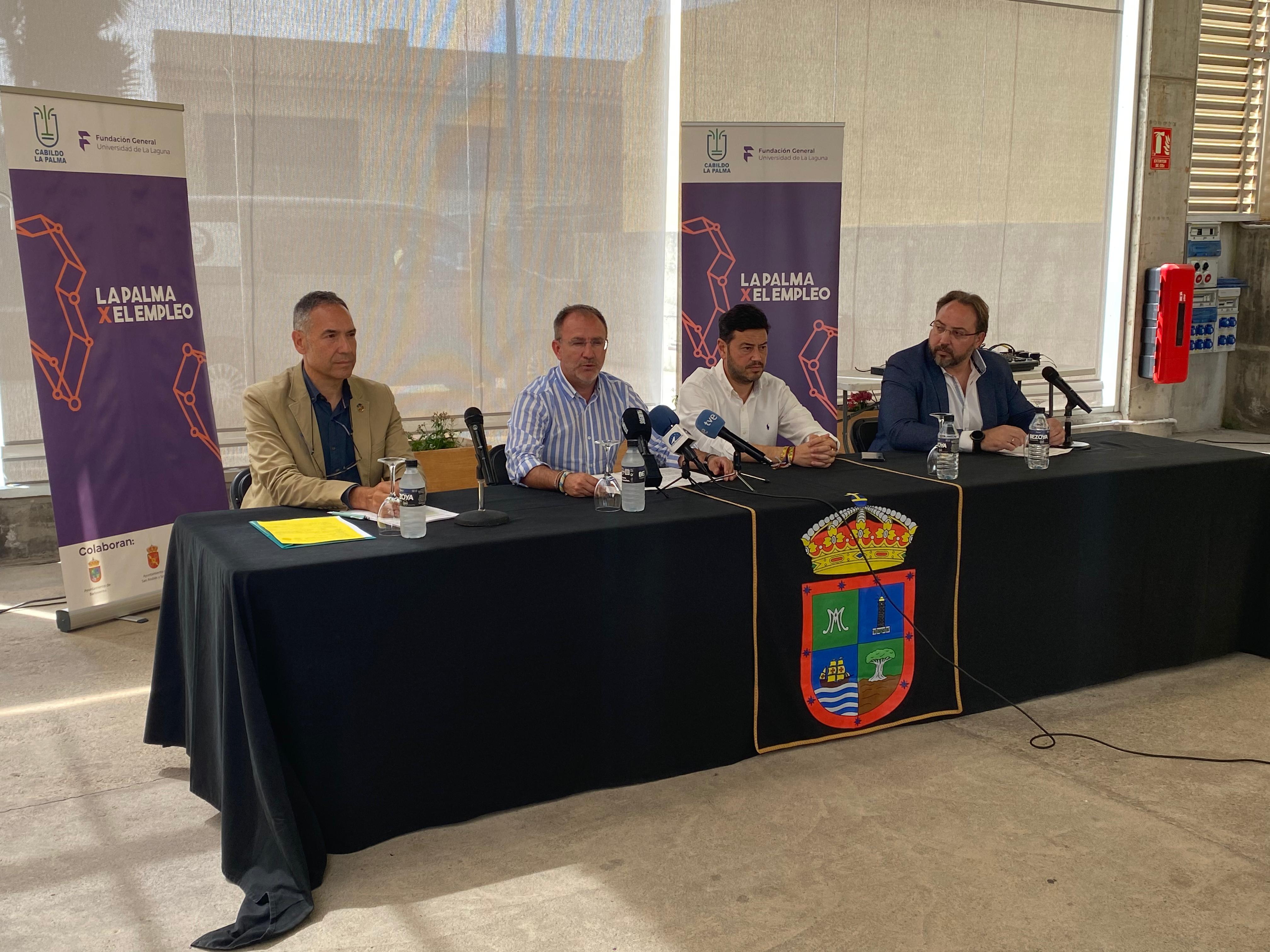 La Palma por el Empleo extiende su actividad a todo el norte de la isla y profundiza en su dimensión comunitaria