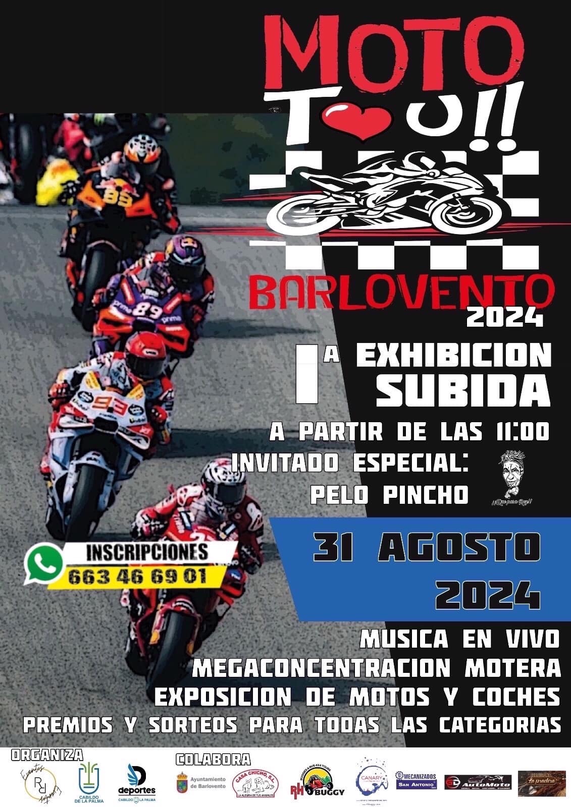 Barlovento se prepara para recibir la primera Subida en Moto