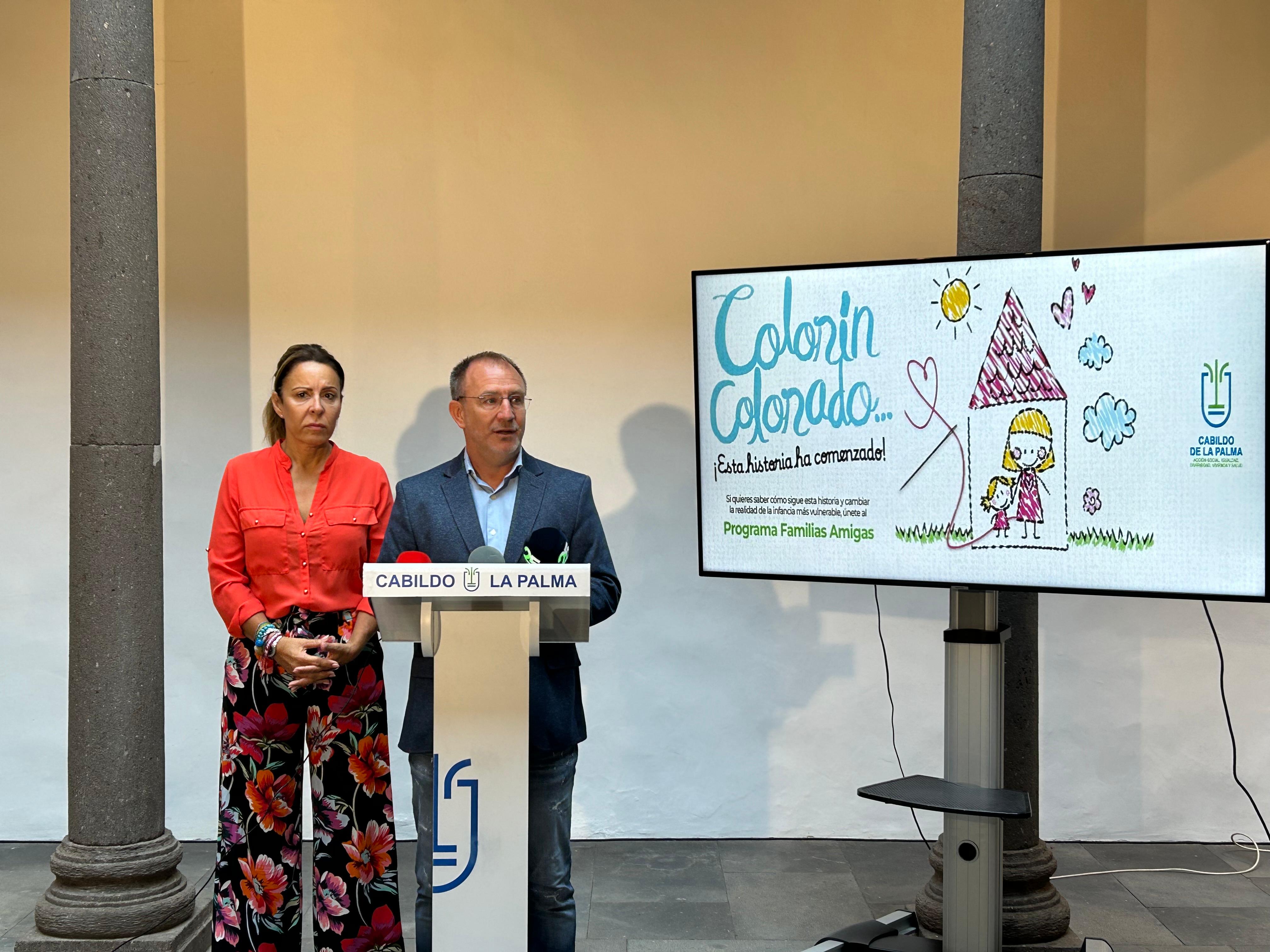 El Cabildo pone en marcha el programa ‘Familias Amigas’ para promover el bienestar de menores de los centros de protección