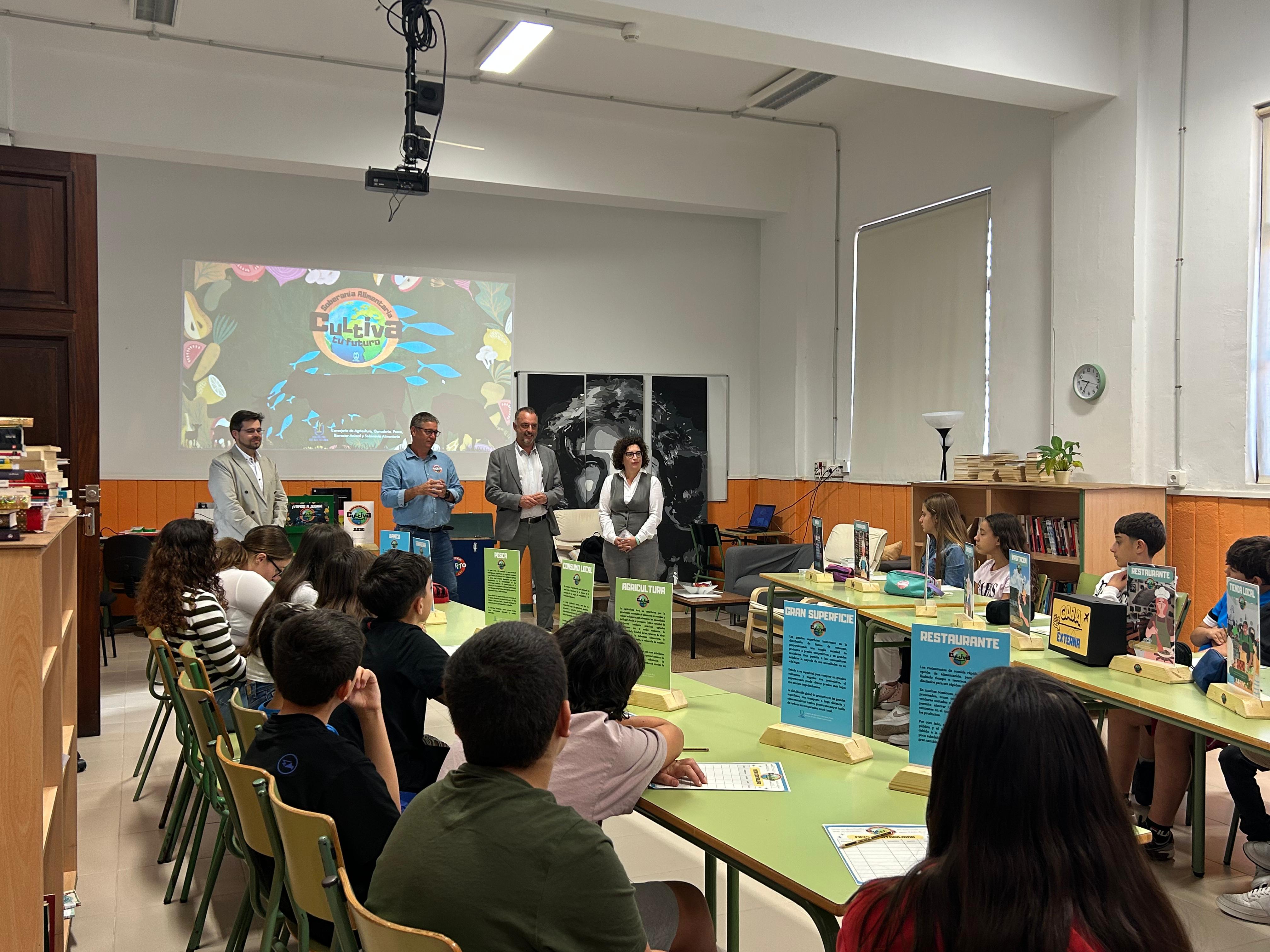 El Cabildo de La Palma impulsa la formación en Soberanía Alimentaria con el proyecto ‘Cultiva tu Futuro’ en los centros educativos de la Isla