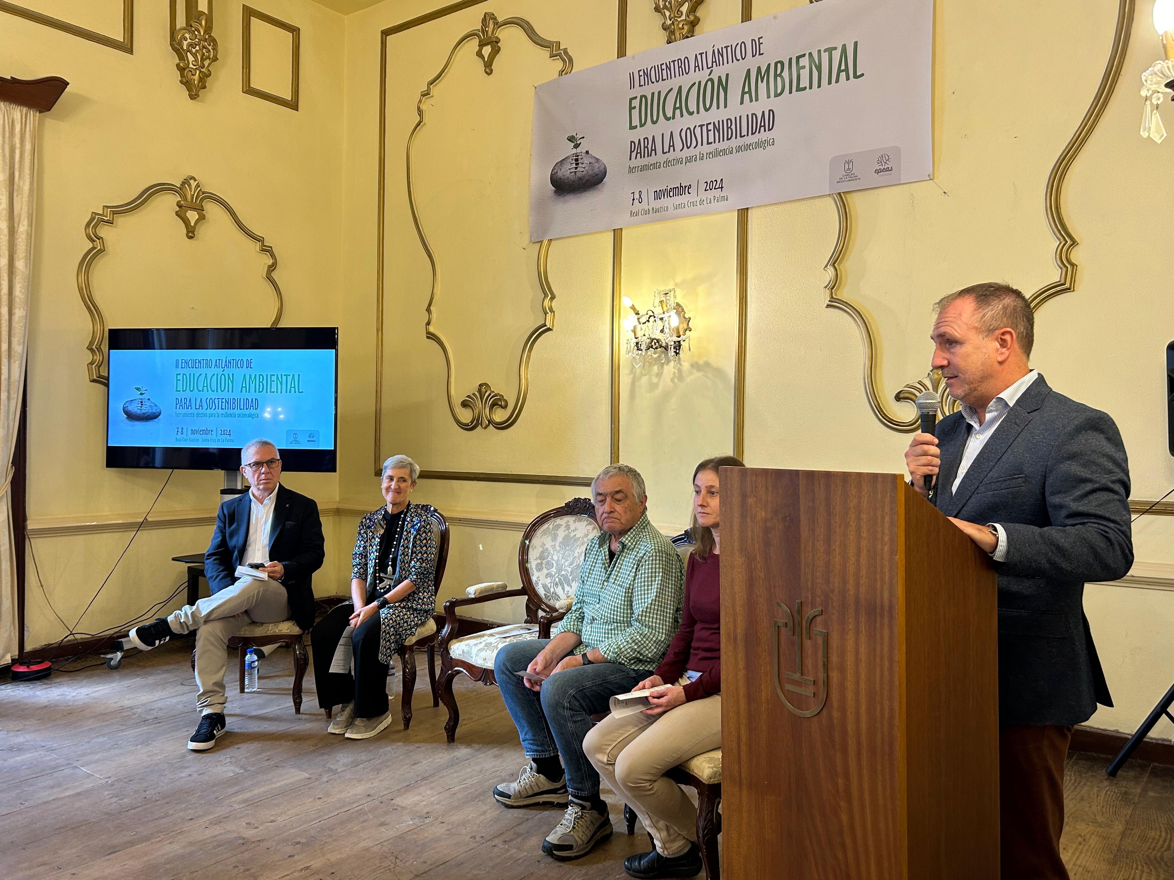 Sergio Rodríguez defiende la educación ambiental como eje central de las políticas sostenibles