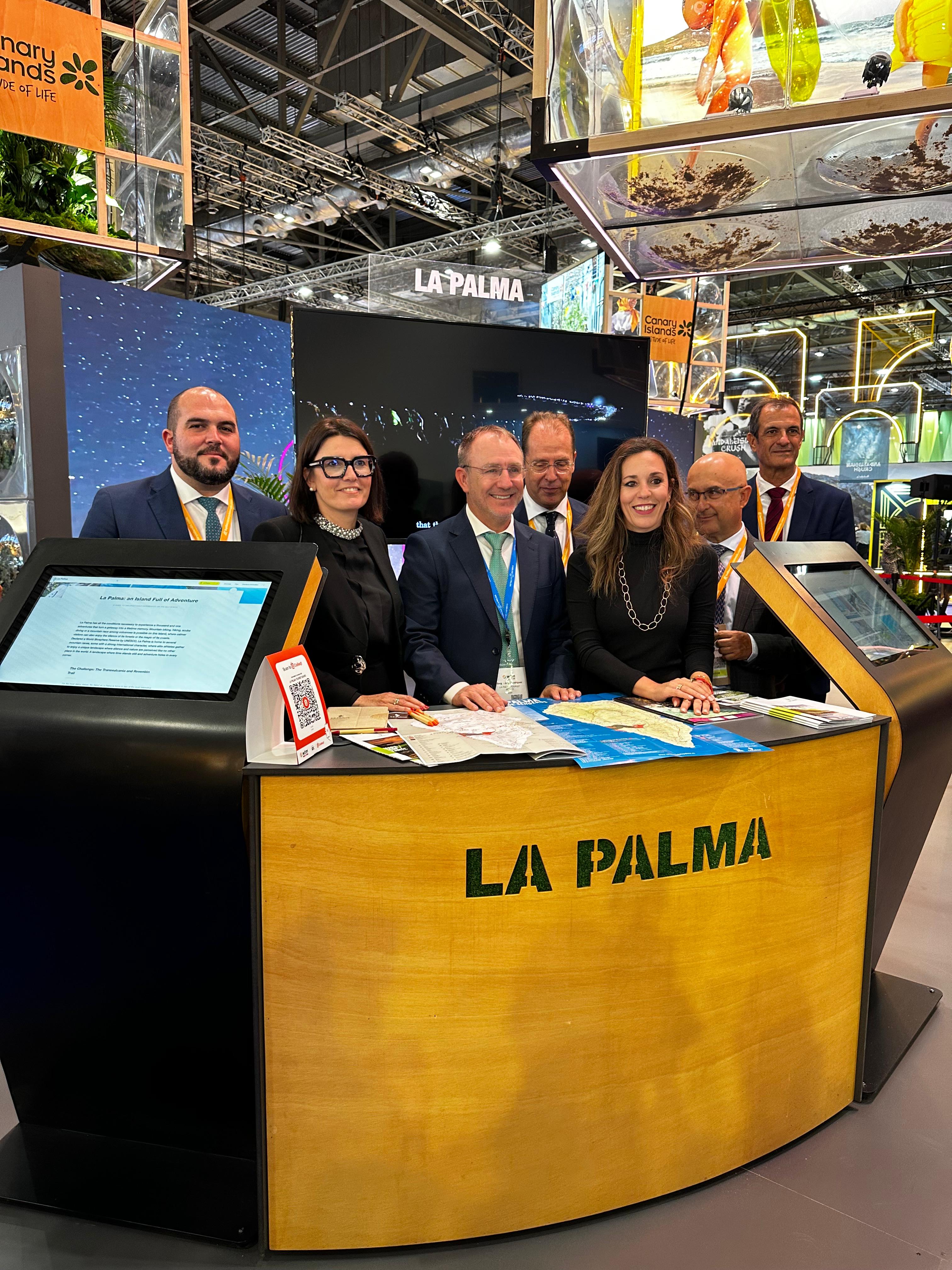 La Palma presenta en la World Travel Market su nueva estrategia turística como destino diferenciado para amantes de la naturaleza 