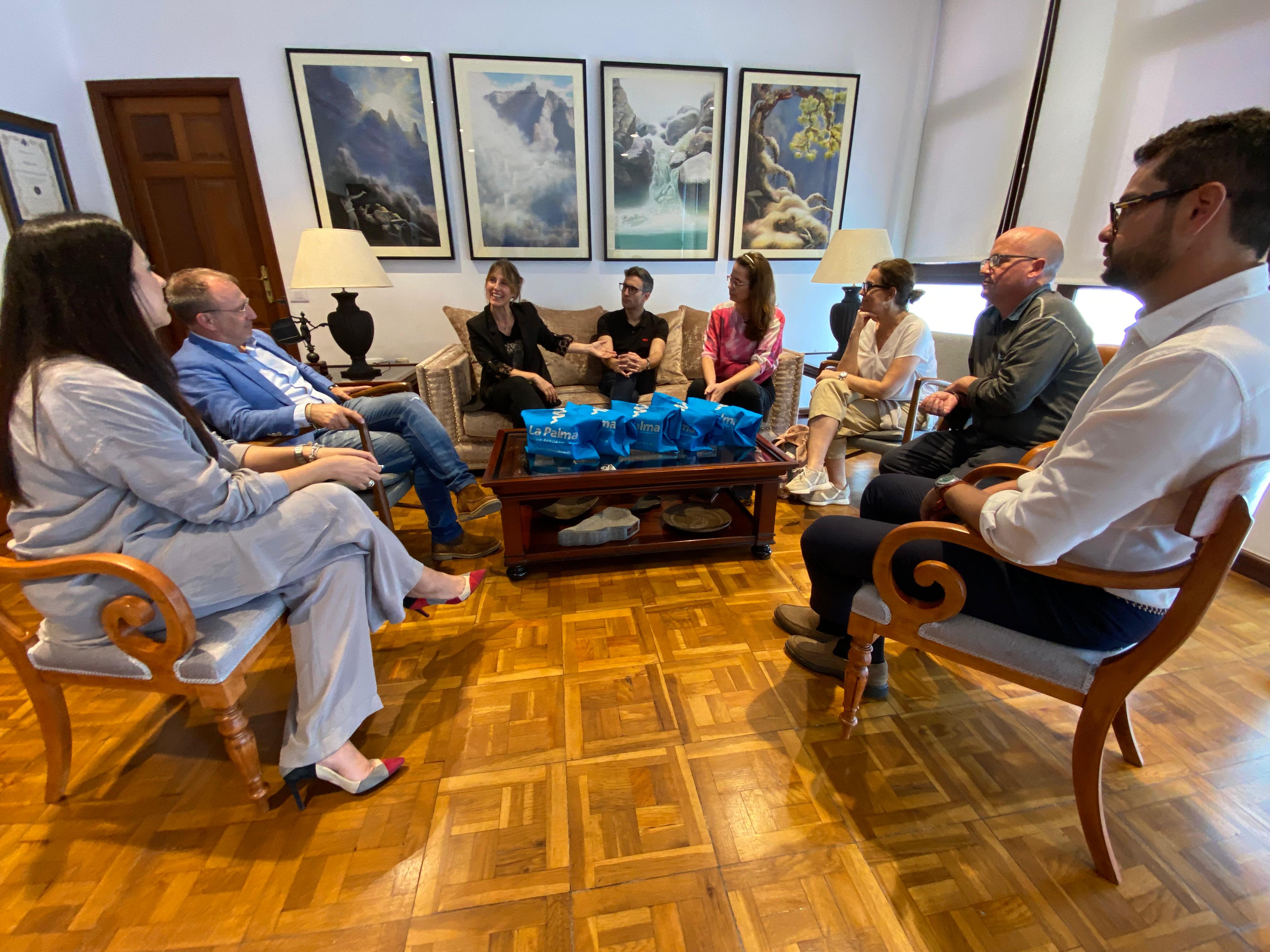 La Palma se alía con la comarca de Garrotxa para el intercambio de experiencia y conocimiento entre territorios volcánicos