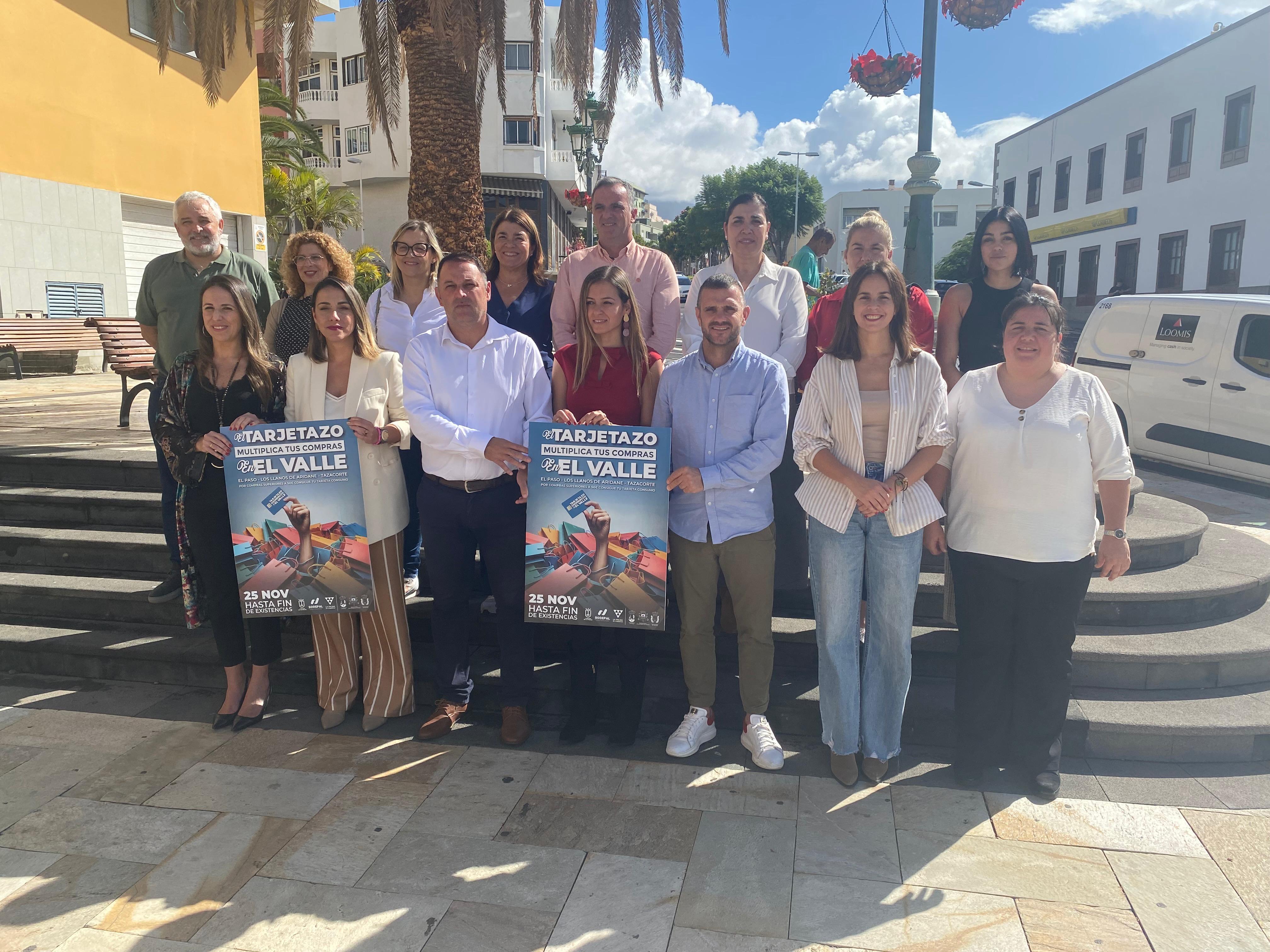 El Cabildo impulsa el consumo en el comercio local del Valle de Aridane