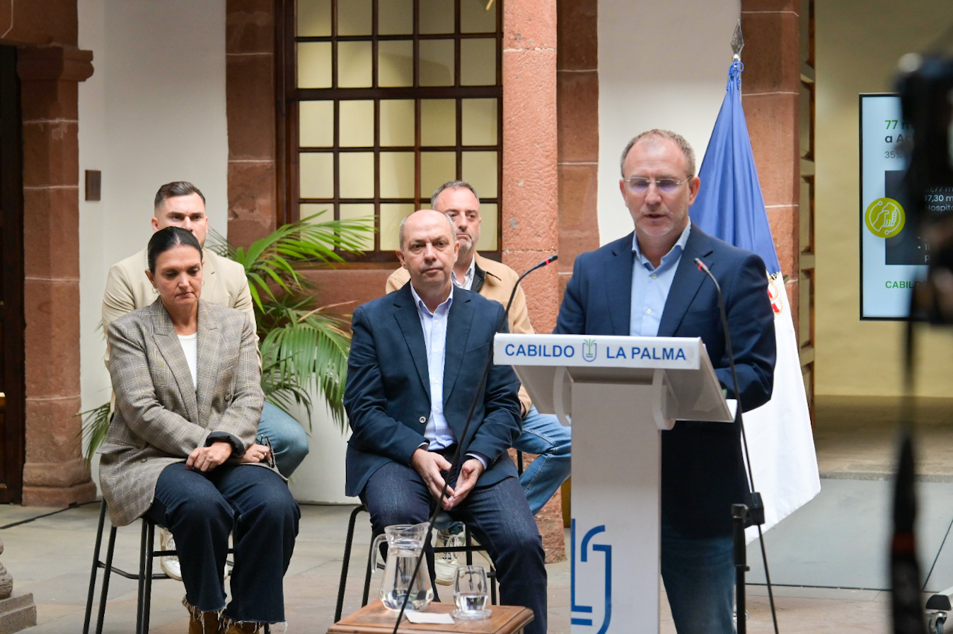 El Cabildo contará con casi 220 millones de euros en 2025 para seguir transformando La Palma