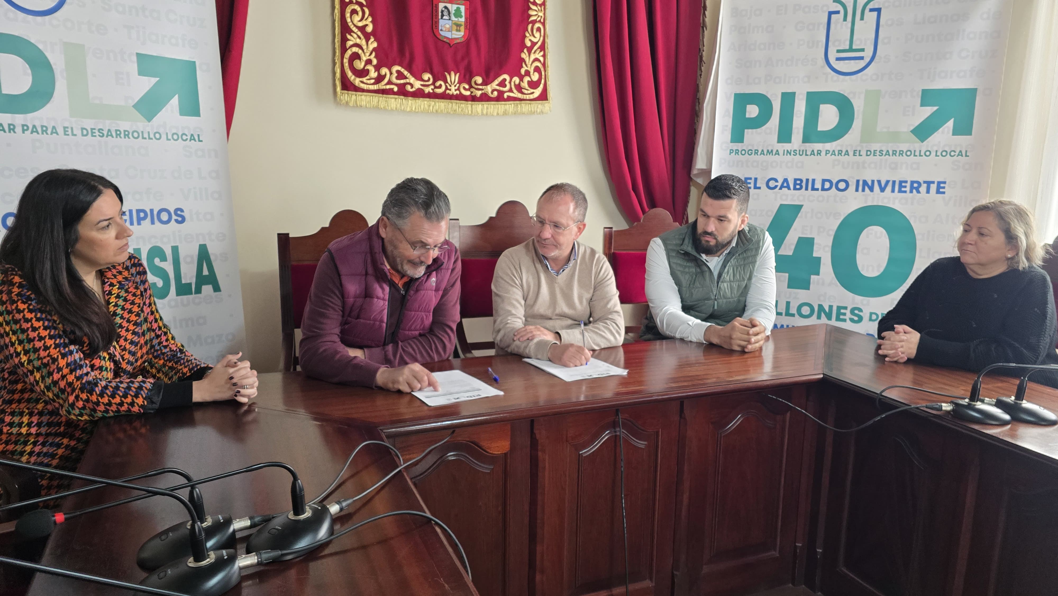 El Cabildo destina más de 2,2 millones de euros a través del PIDL para la puesta en marcha de espacios públicos en Puntagorda