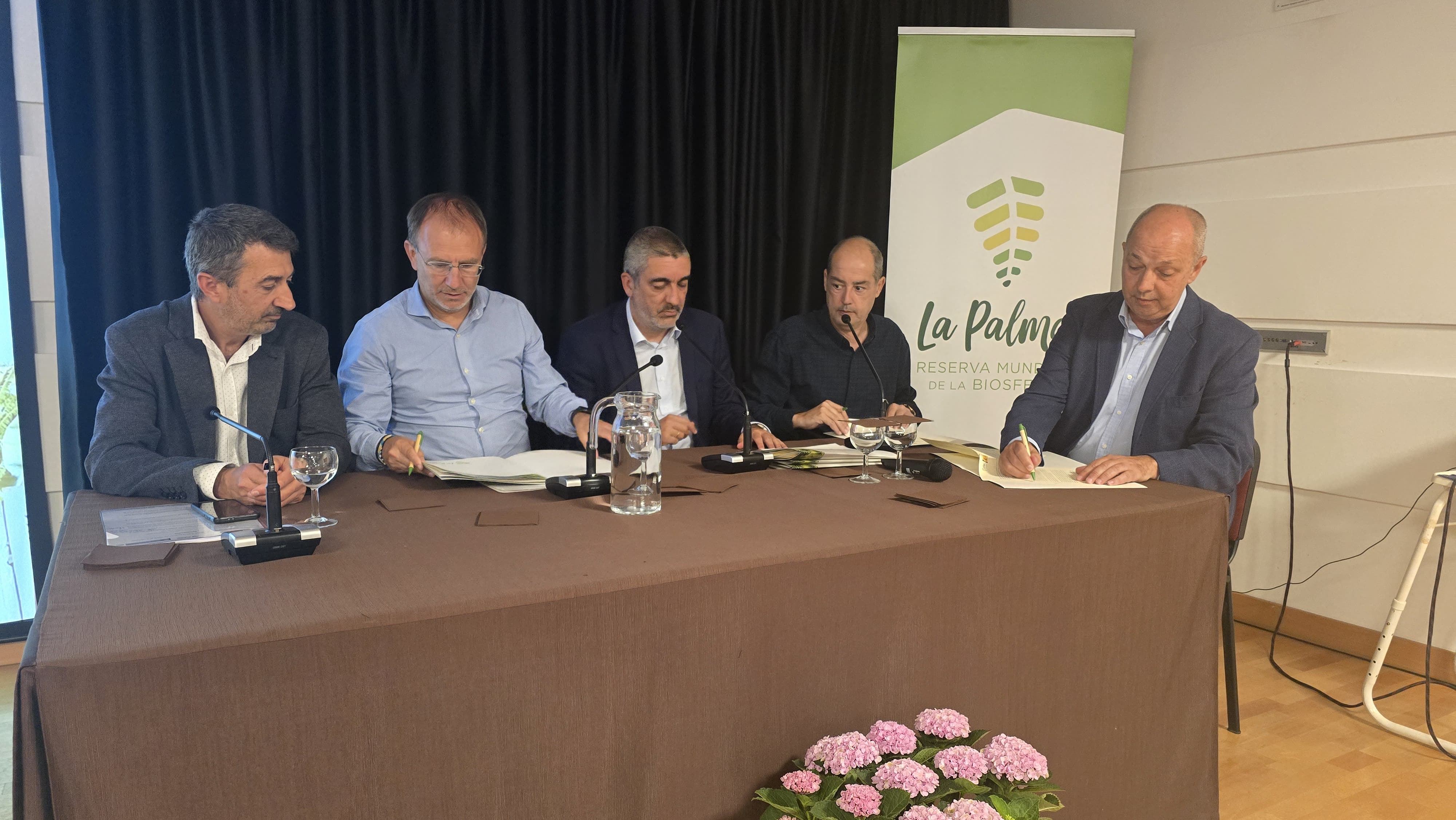 Sergio Rodríguez resalta el trabajo colectivo de las administraciones para potenciar la recuperación de La Palma