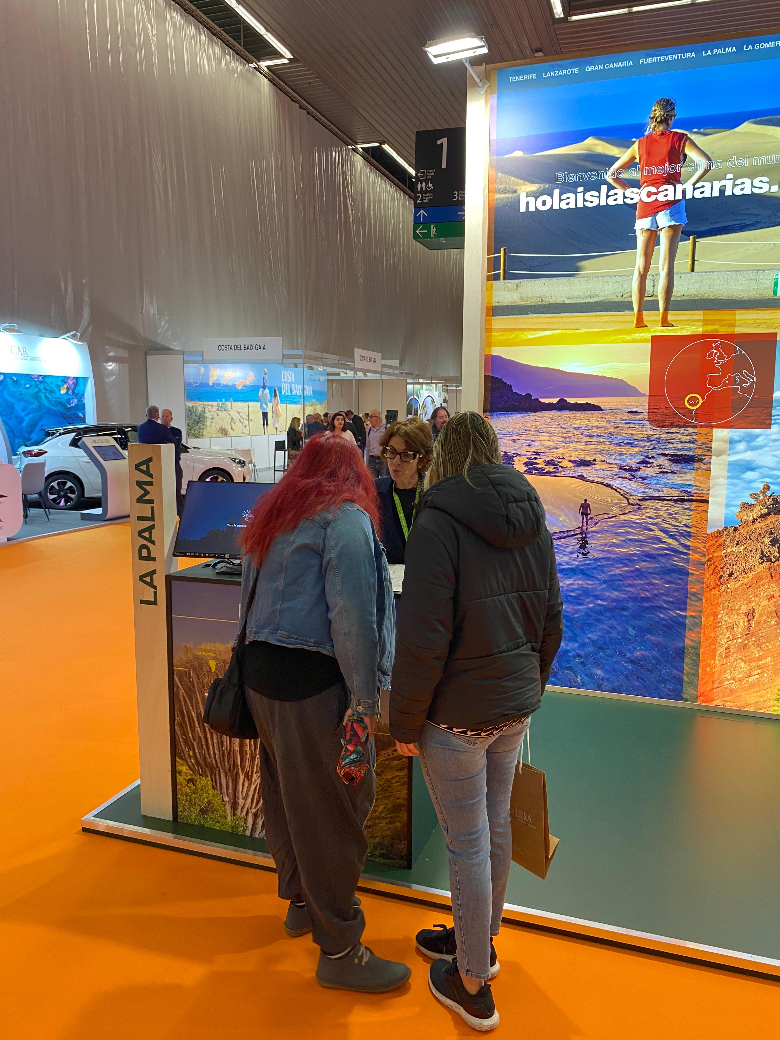 La Palma se promociona como destino turístico en la feria Expovacaciones