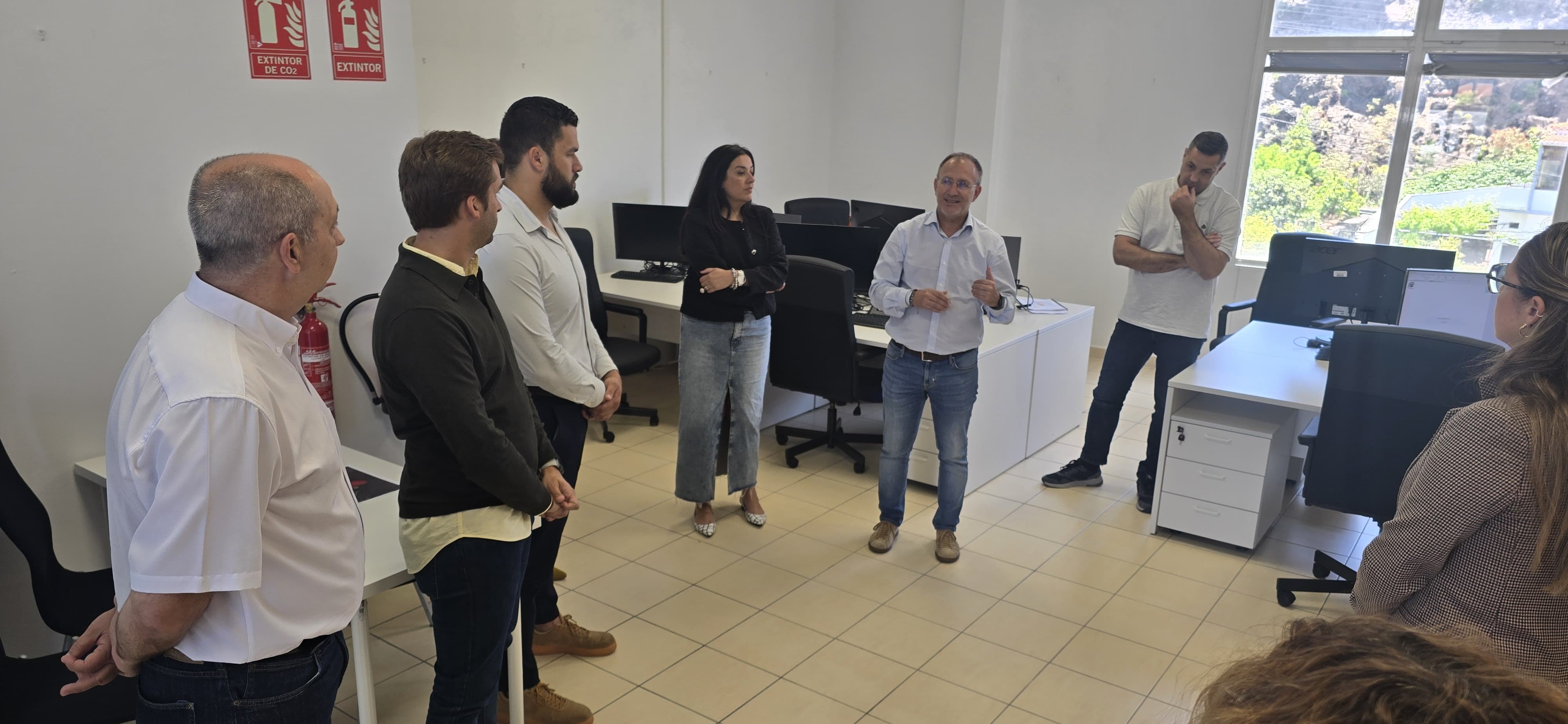 El Cabildo de La Palma ultima los detalles de la nueva oficina de seguimiento para las acciones de recuperación tras la erupción del Tajogaite