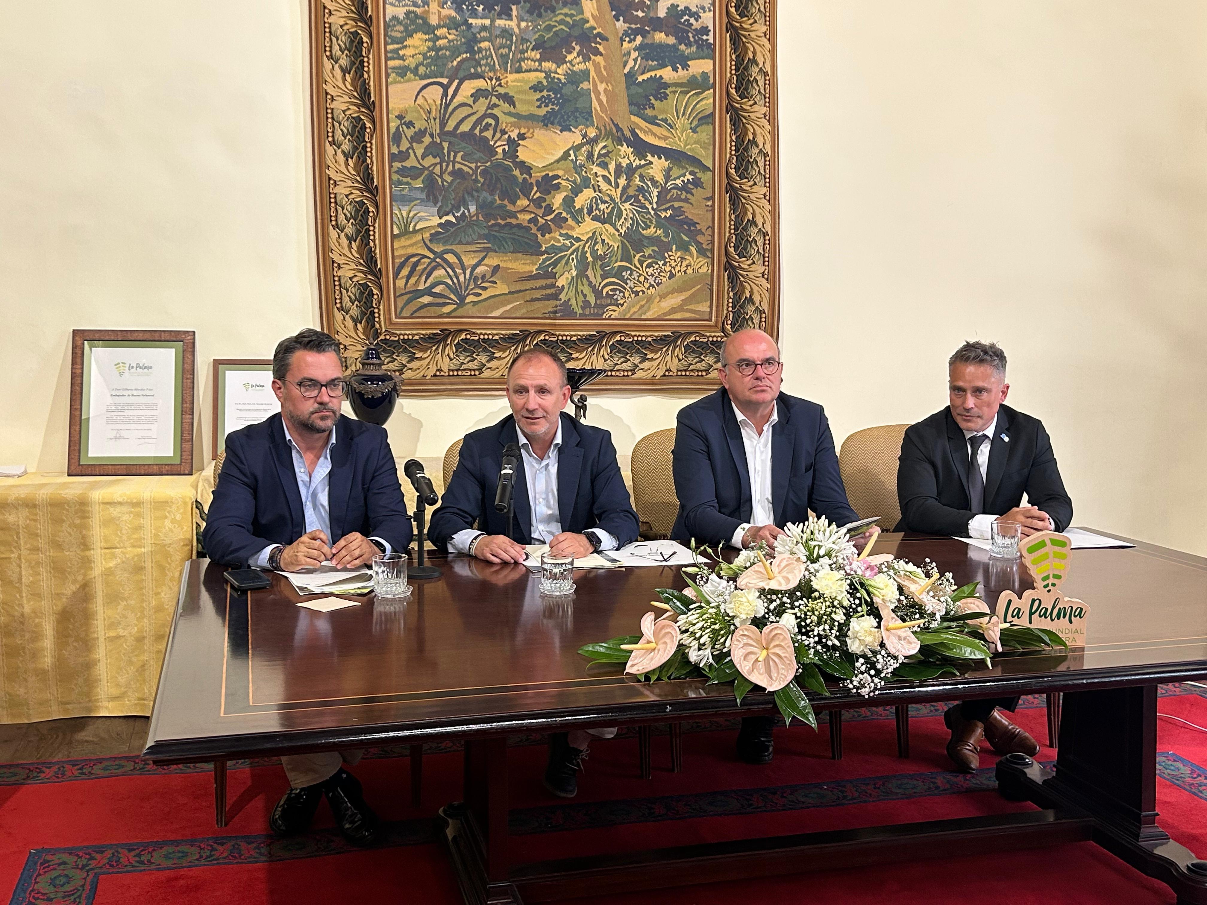 Sergio Rodríguez defiende la importancia de conservar y transformar La Palma en el 42 aniversario de la Reserva Mundial de la Biosfera