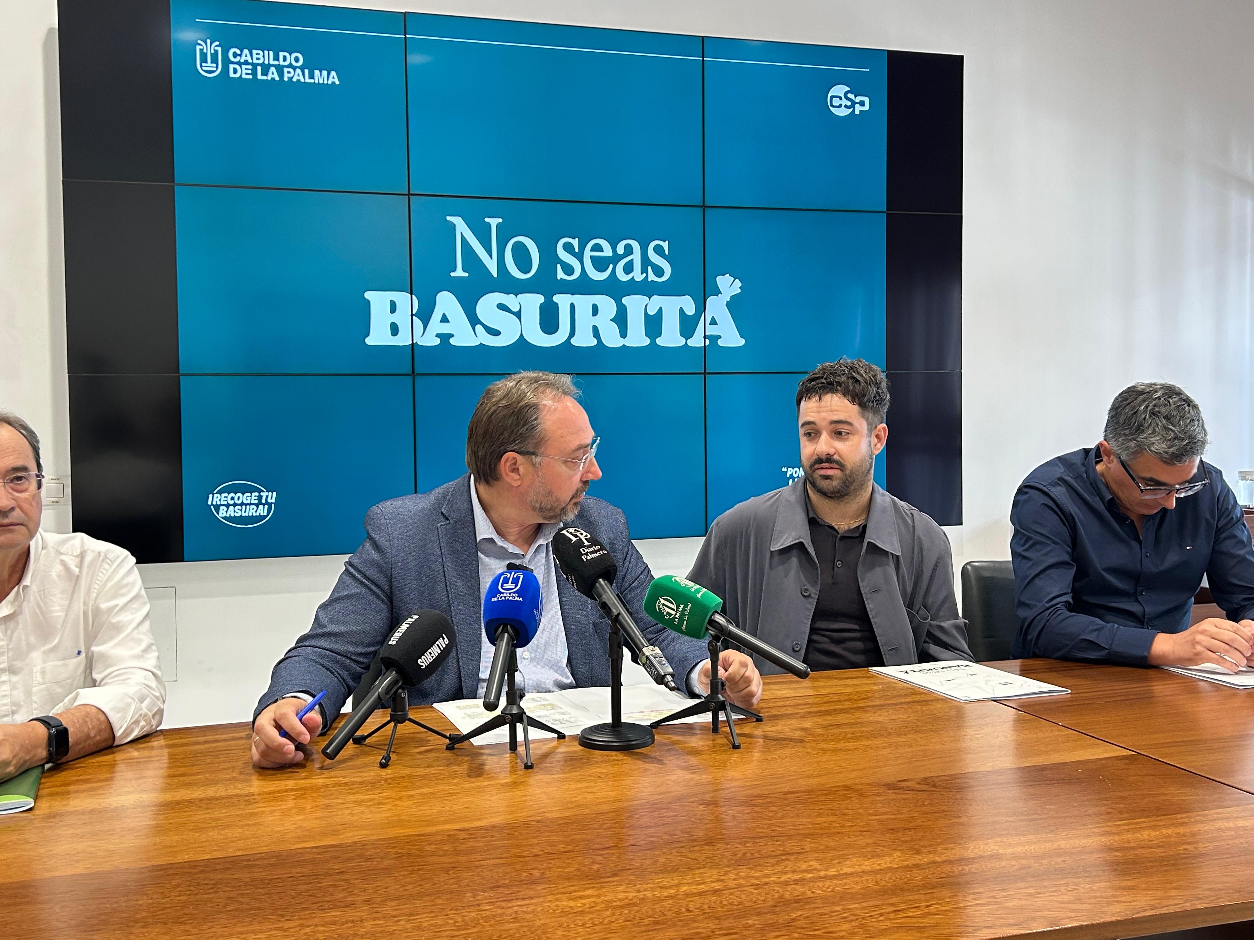 El Cabildo impulsa la campaña ‘No seas basurita’ para concienciar sobre la separación de residuos y el cuidado del medioambiente