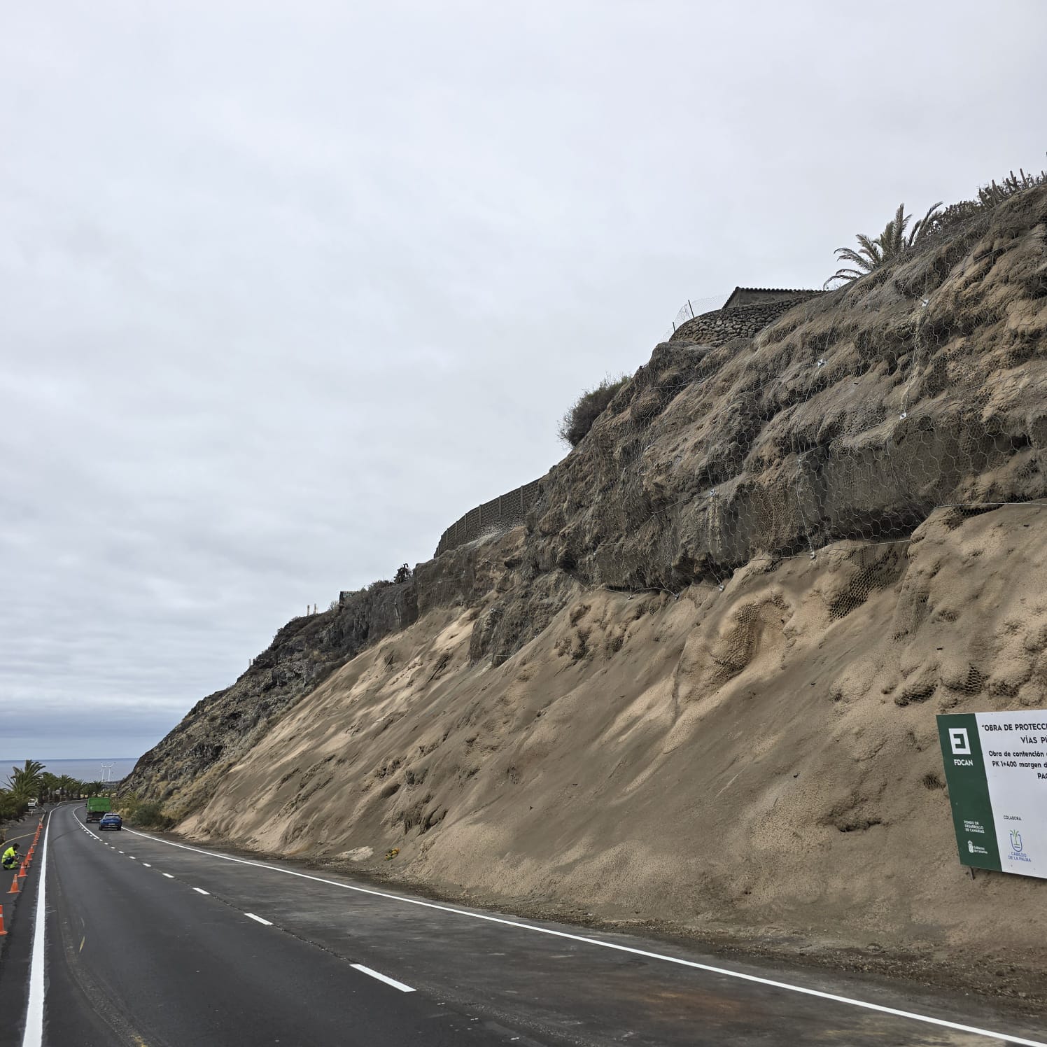 El Cabildo reabre el servicio de la LP-5 tras concluir las obras de rehabilitación de la vía