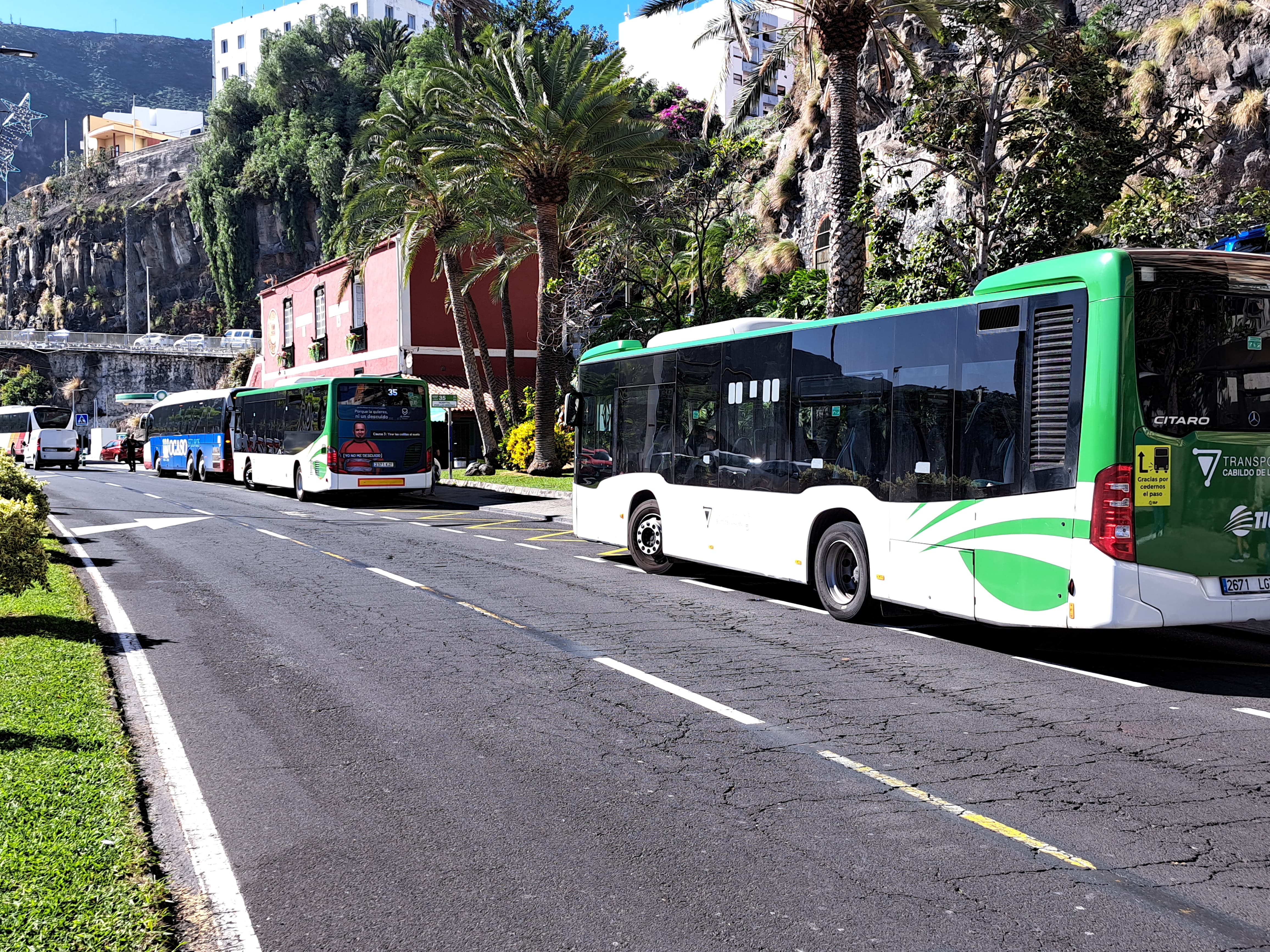 El Cabildo recupera el servicio especial de transporte público con motivo de la Danza de los Enanos