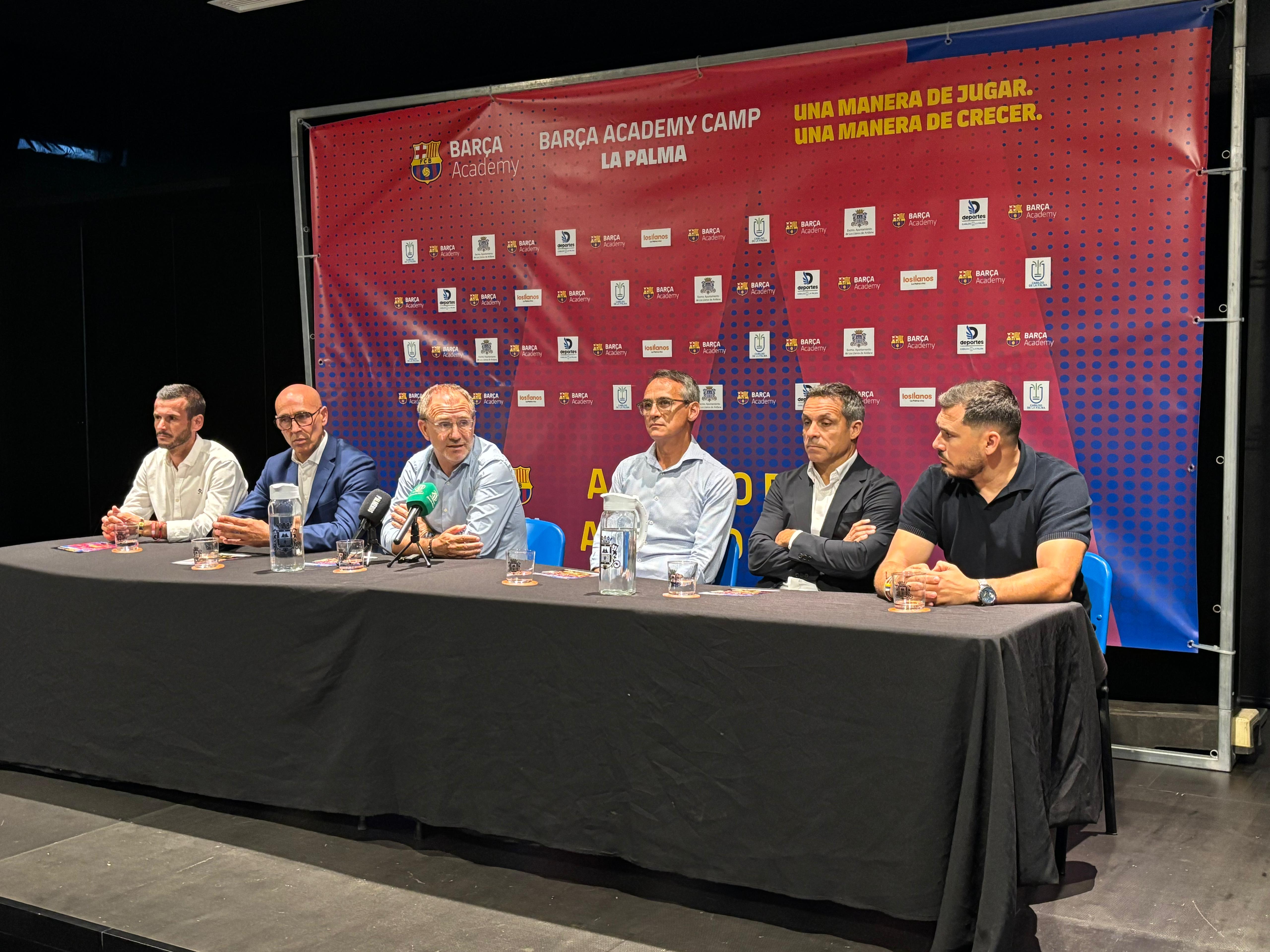 La Palma acoge su primera edición del Barça Academy Camps para acercar el fútbol a niñas y niños de la isla