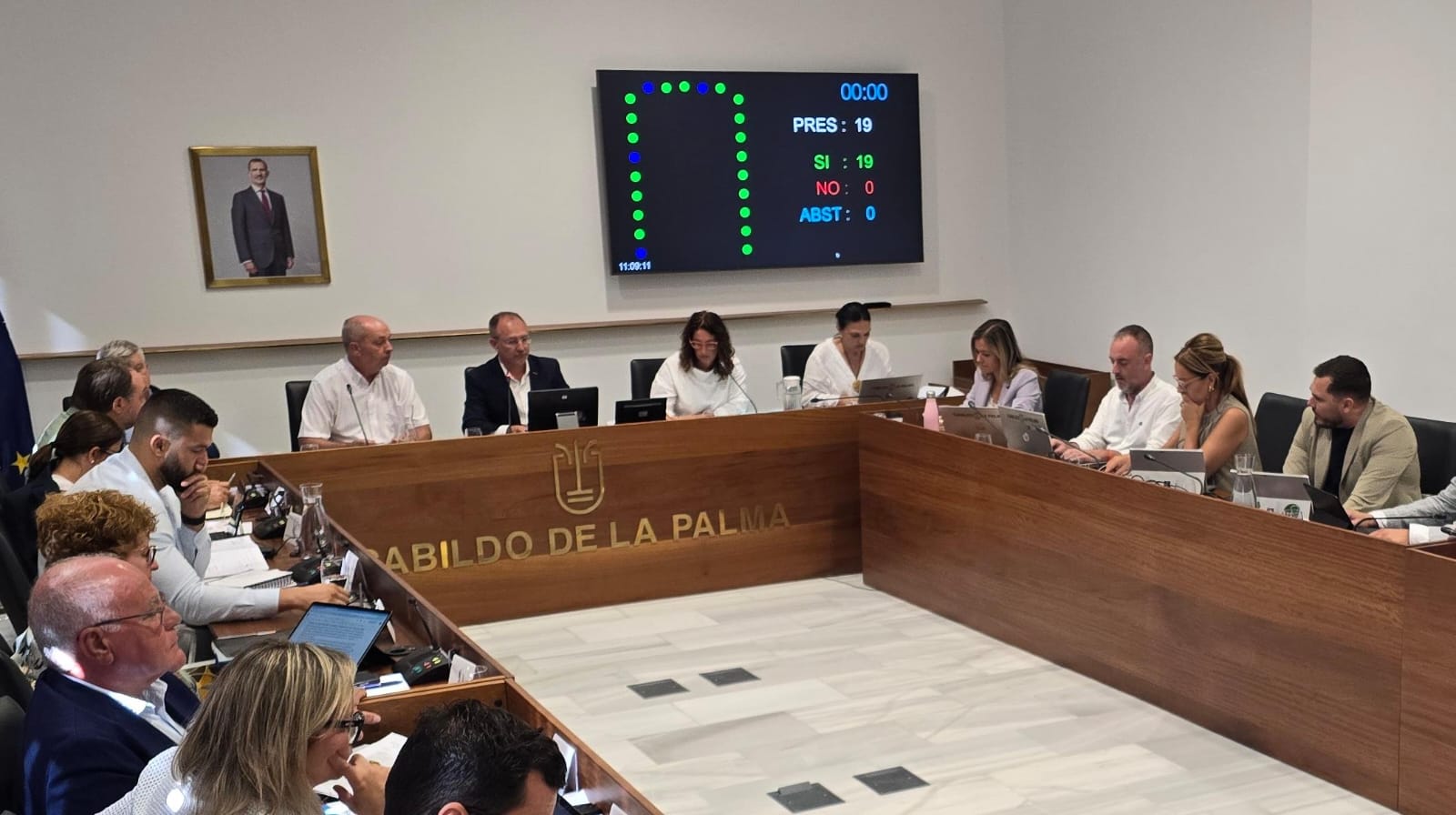 El Cabildo insta al Gobierno de España a modificar la Ley de Contratos para avanzar en la recuperación de la Isla 