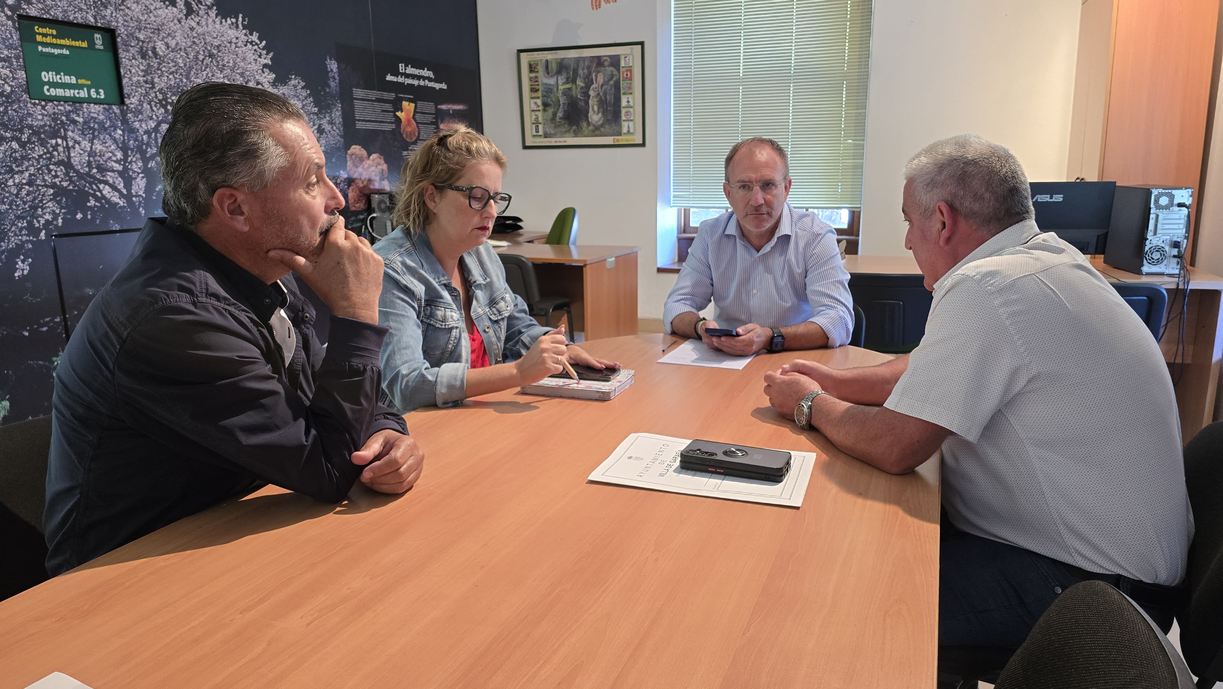 Reunión sobre el Cinturón Verde.