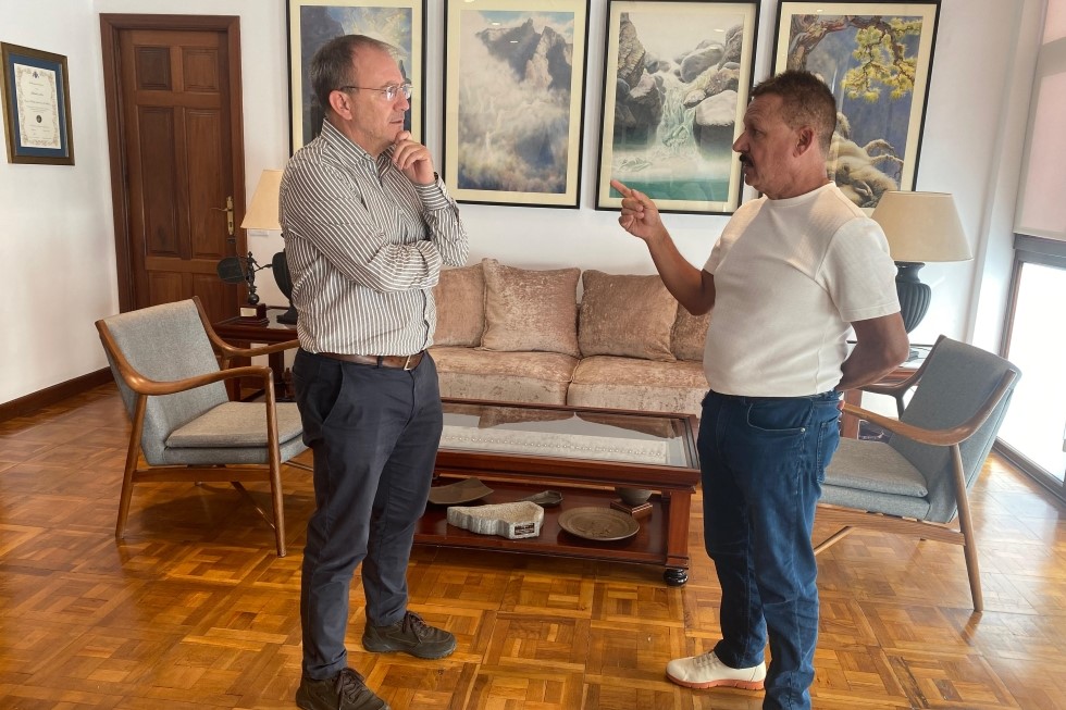 Sergio Rodríguez y Gregorio Alonso