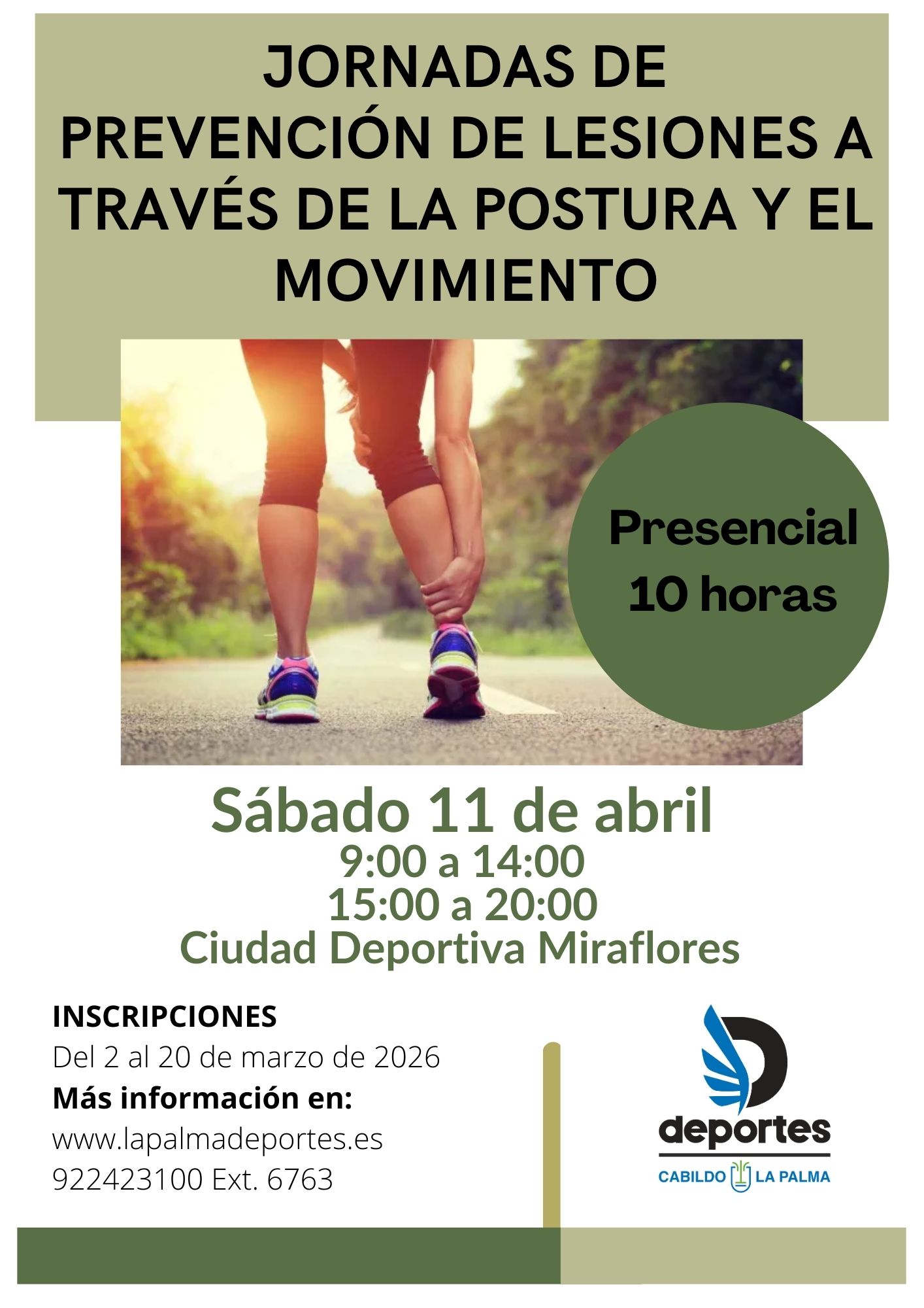 Jornadas de Prevención de Lesiones. 