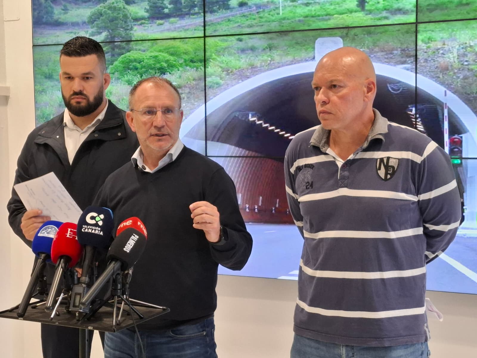 Sergio Rodríguez, Darwin Rodríguez y Fernando Lozano. 